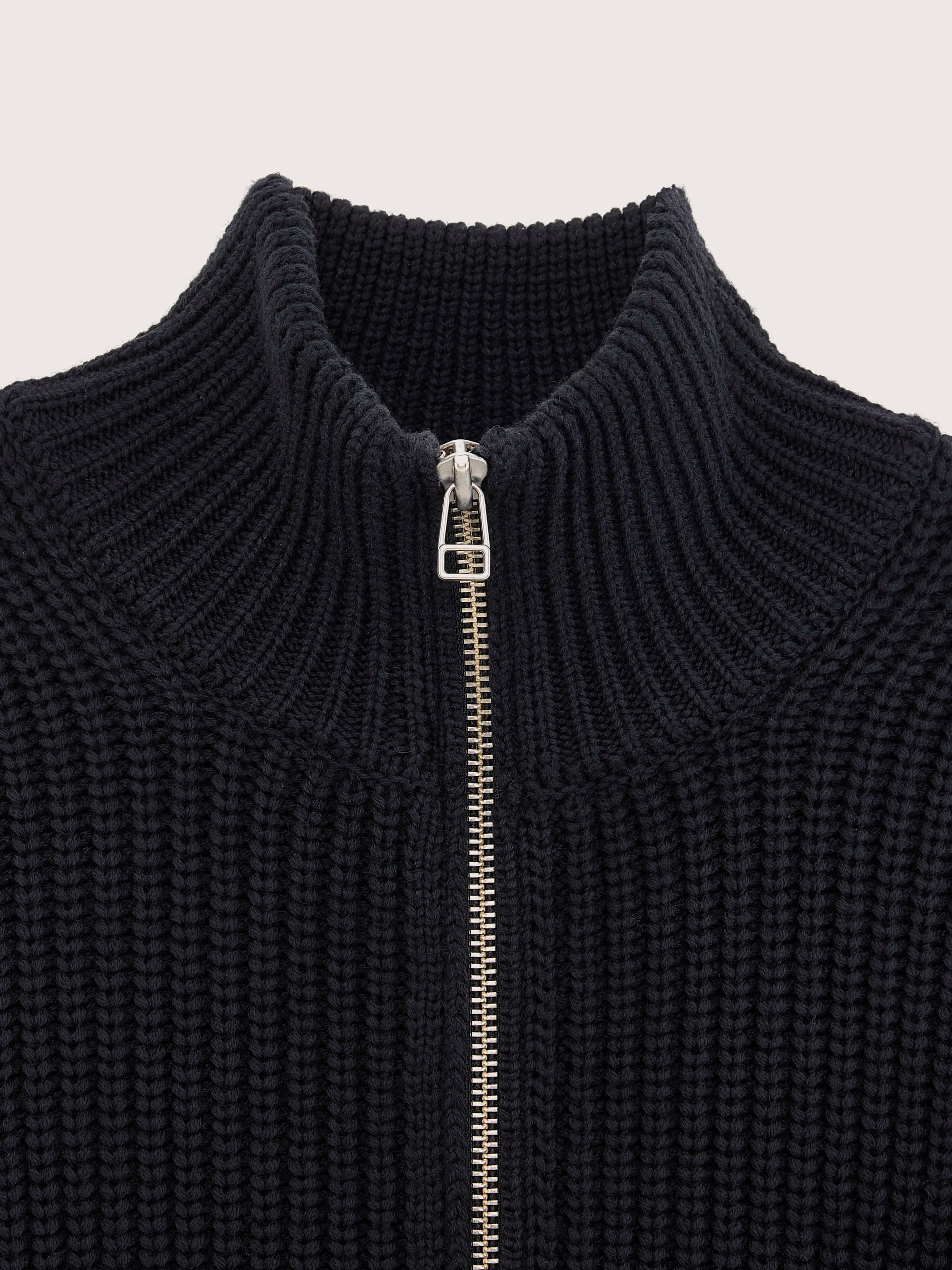 Allip Zip-up Cardigan - Navy For Men | Bellerose