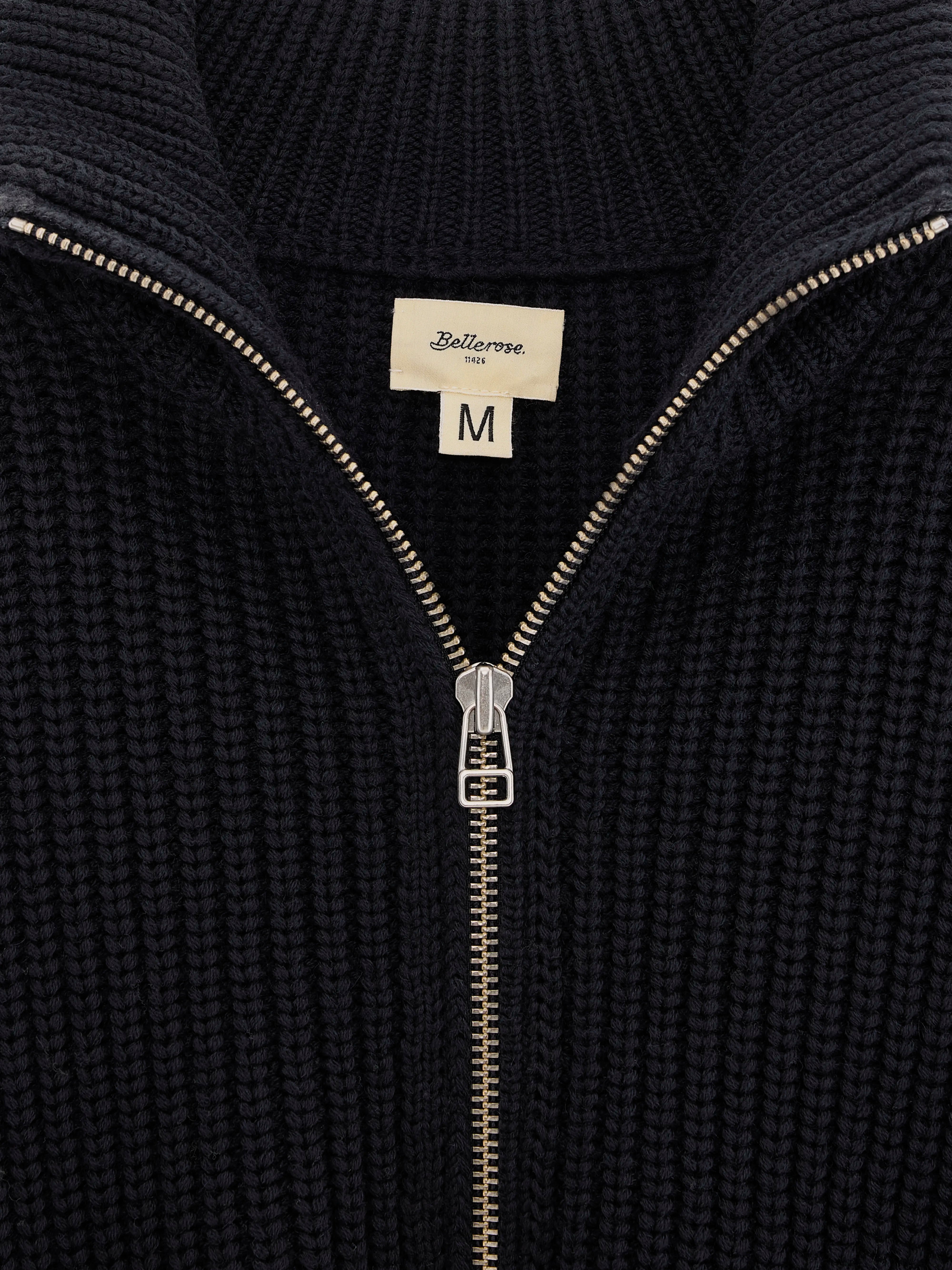 Allip Zip-up Cardigan - Navy For Men | Bellerose