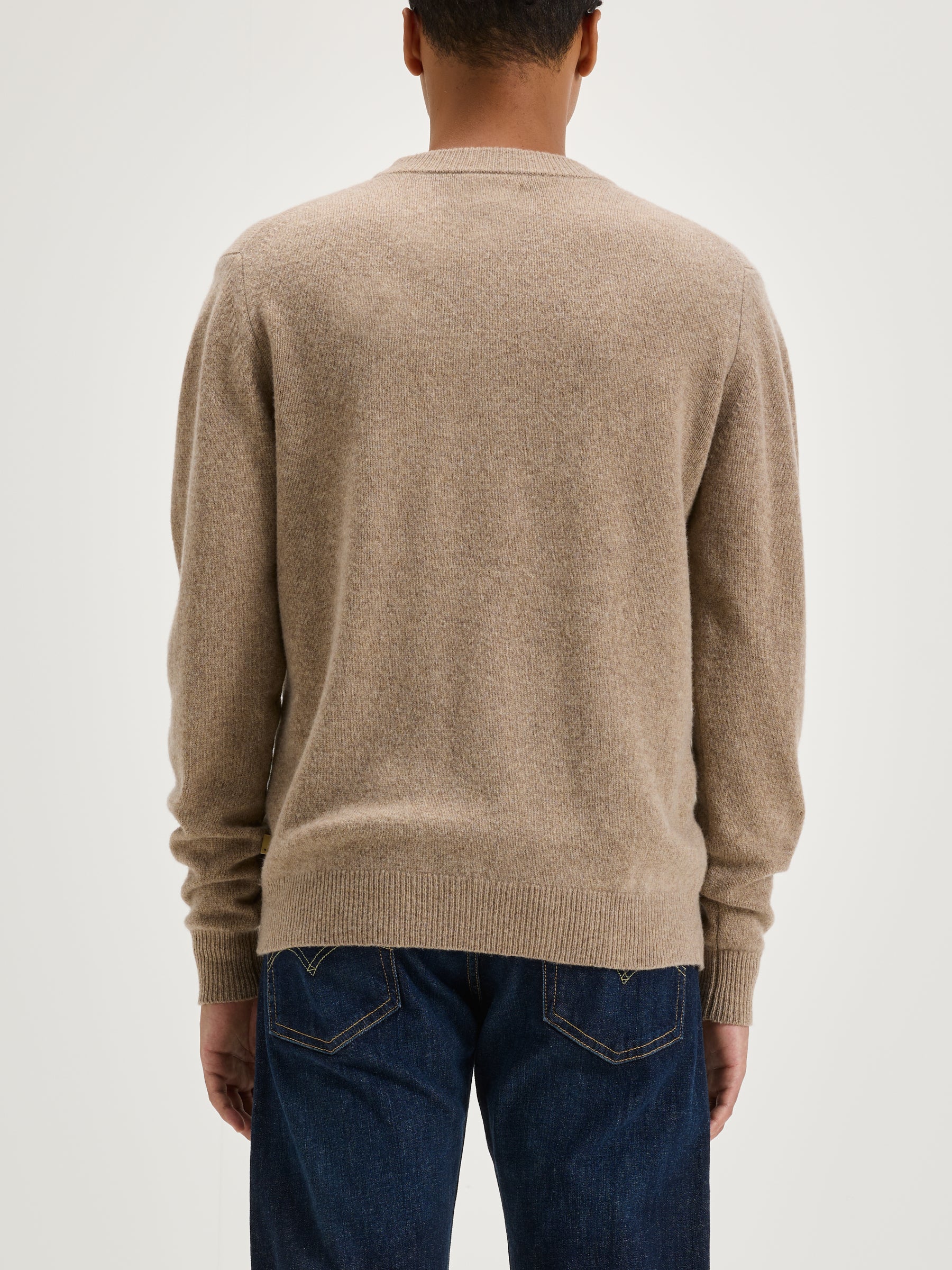 Pull Col Rond Donoon - Oatmeal Pour Homme | Bellerose