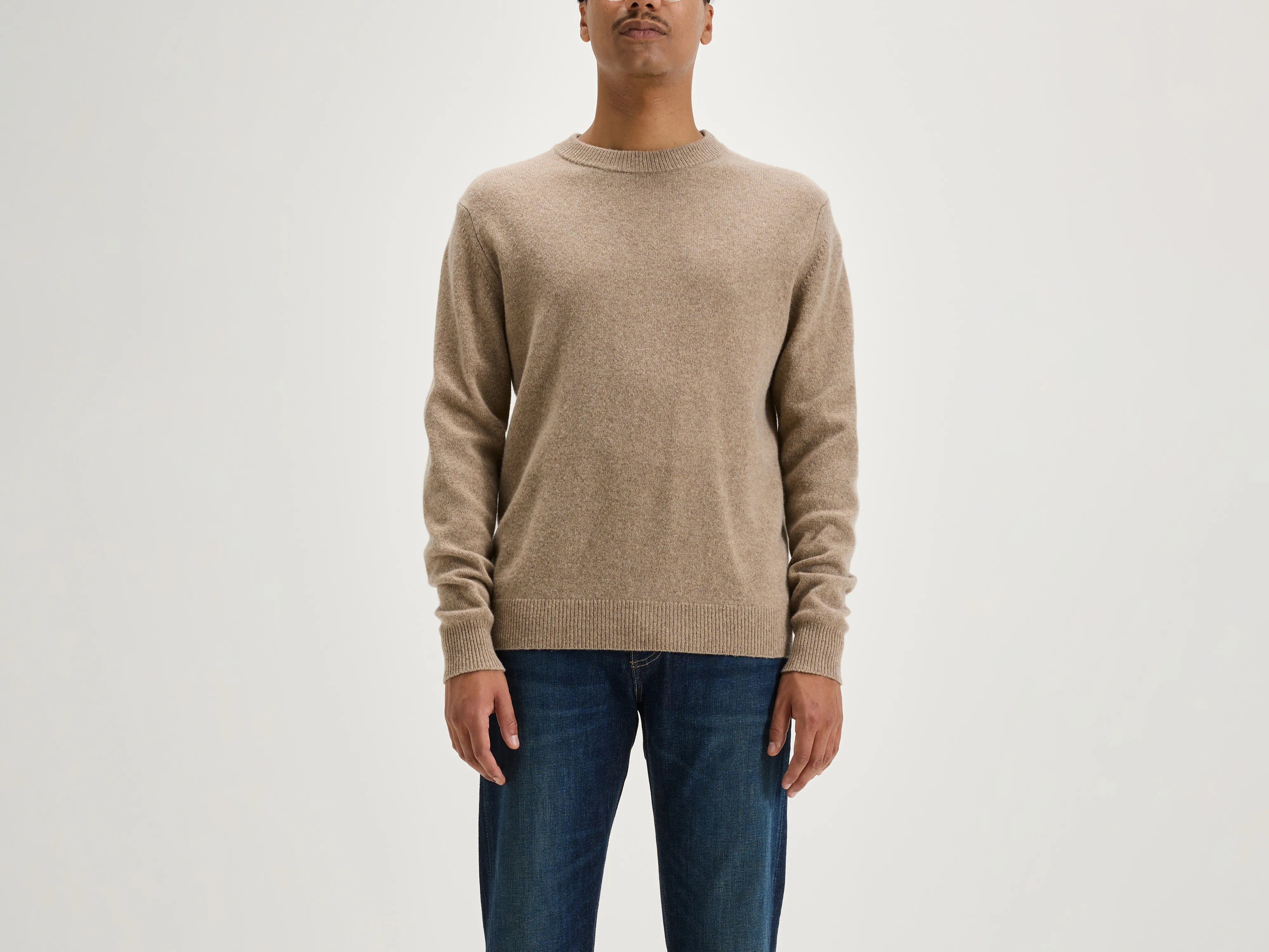 Donoon crew-neck sweater (242 / M / OATMEAL)