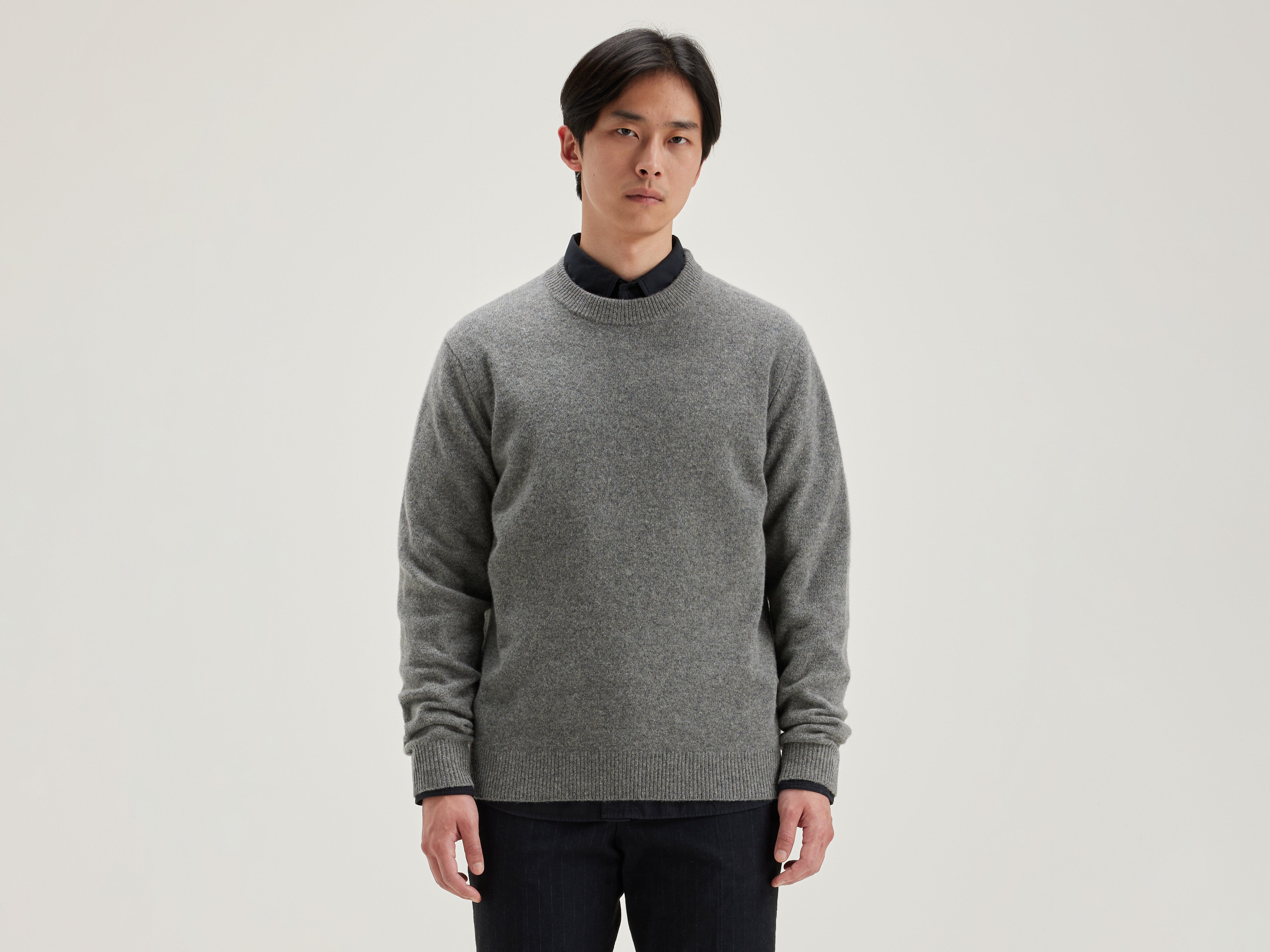 Donoon crew-neck sweater (242 / M / MID GREY)