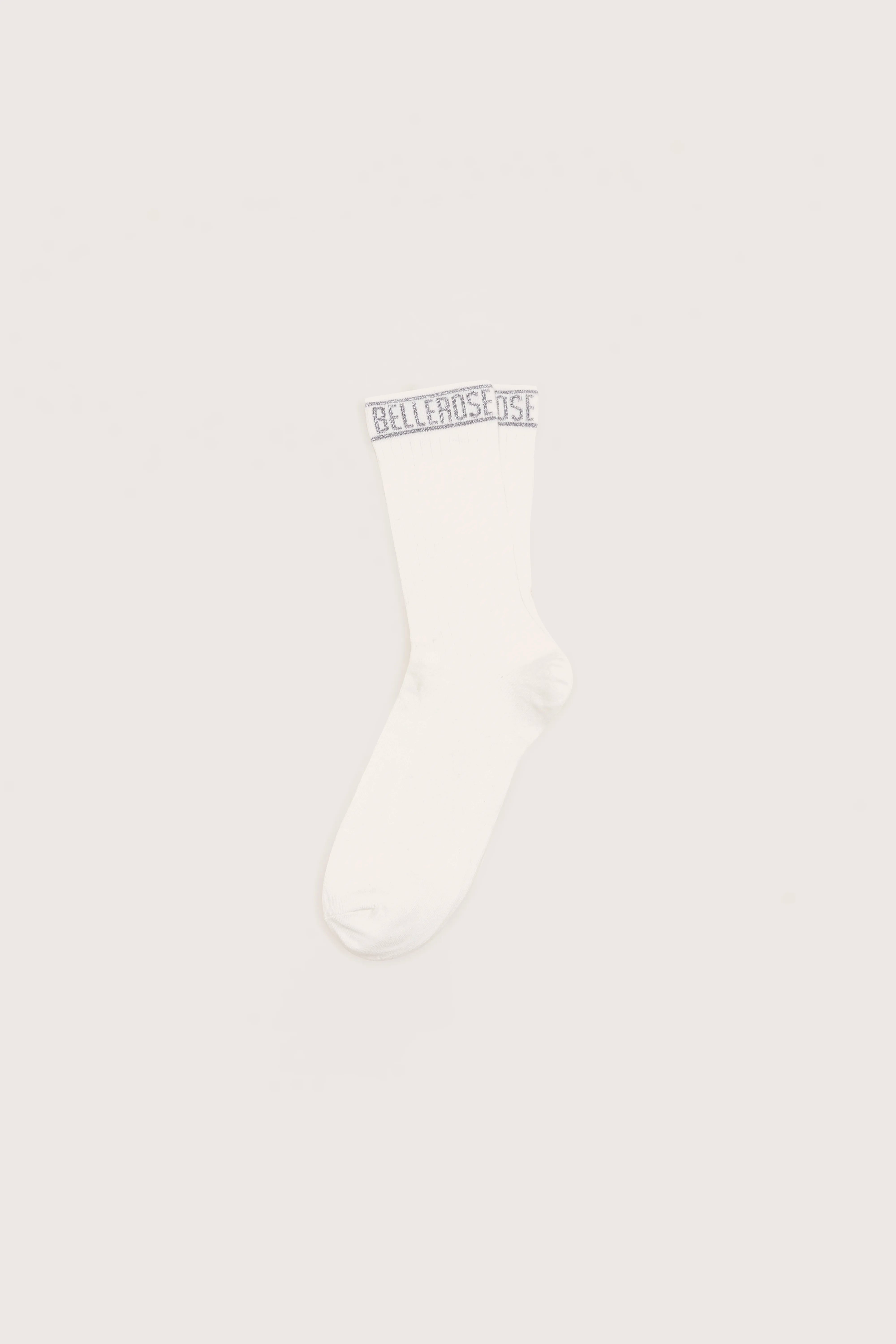 Chaussettes Classiques Bellix - Off white / Silver Pour Homme | Bellerose