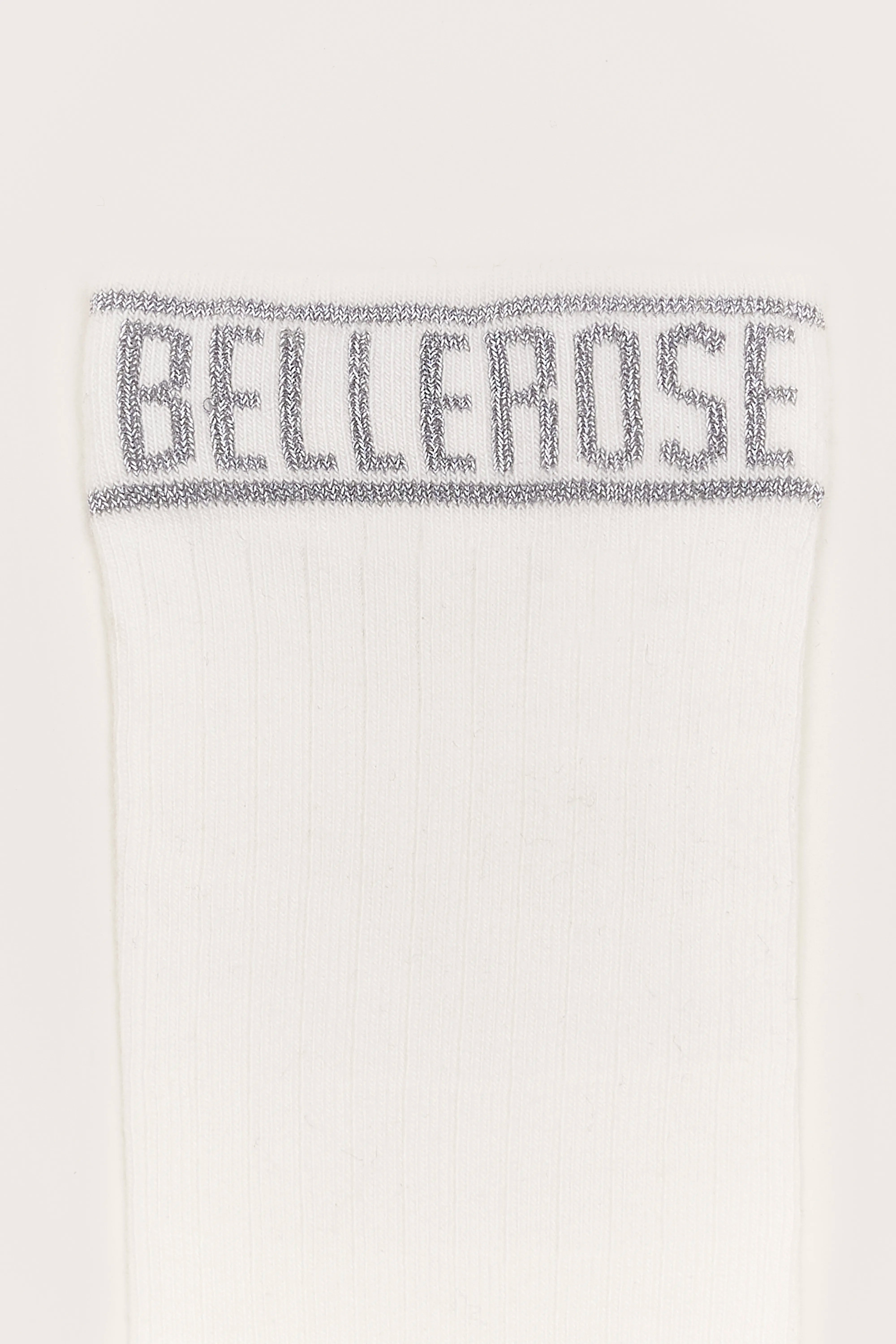 Chaussettes Classiques Bellix - Off white / Silver Pour Homme | Bellerose