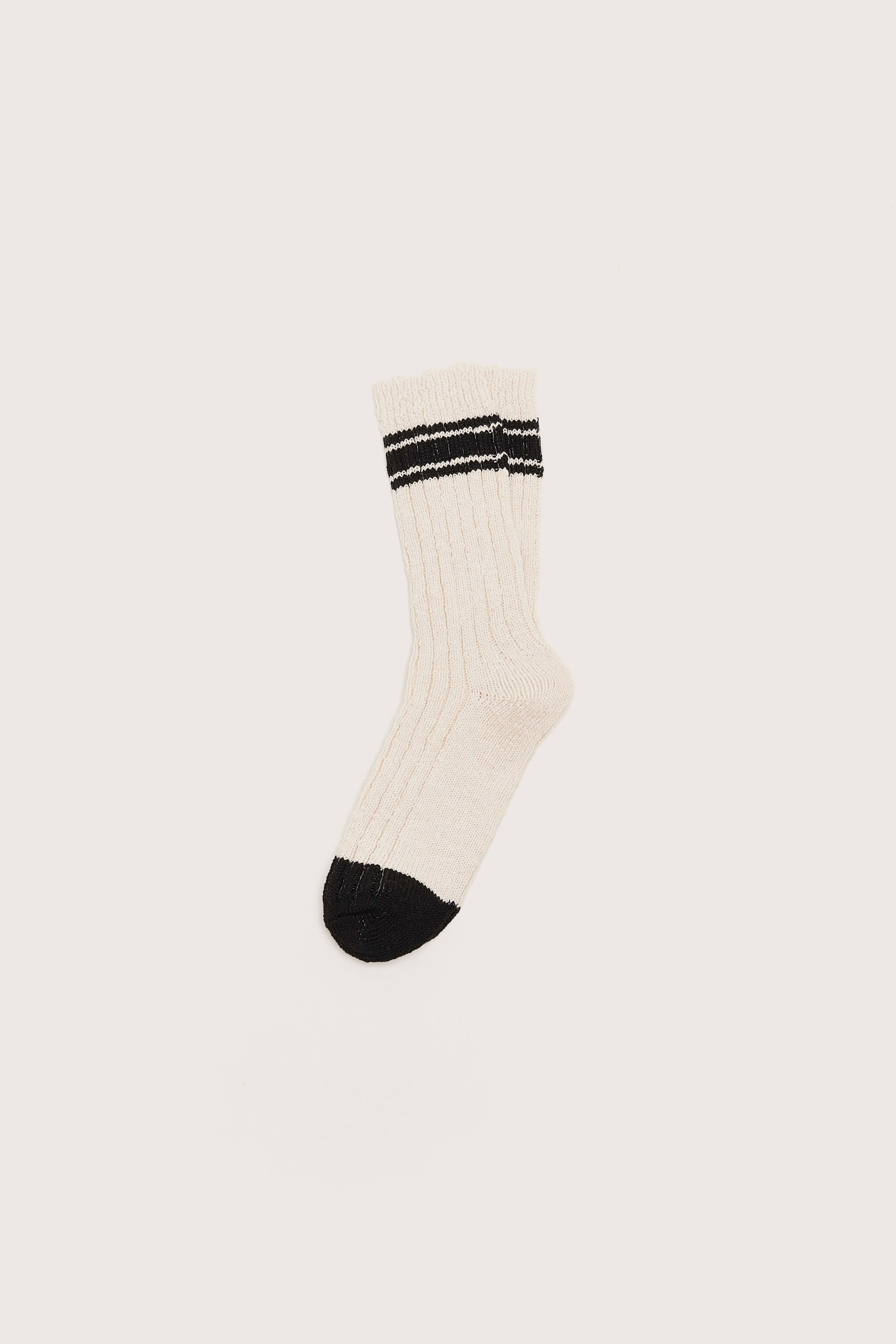 Chaussettes Classiques Varem - Black / Ivory Pour Homme | Bellerose