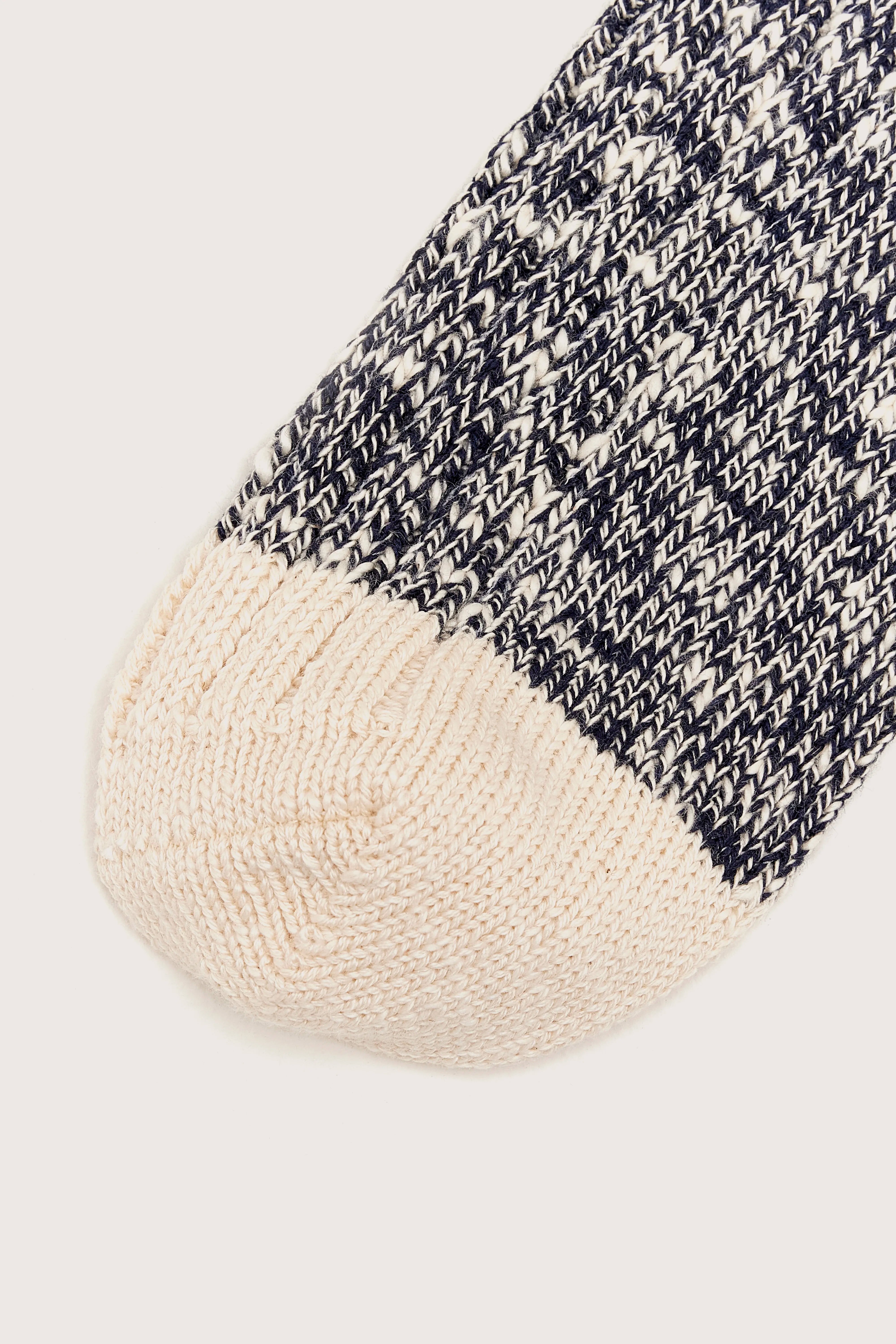 Chaussettes Classiques Varem - Ink / Natural Pour Homme | Bellerose