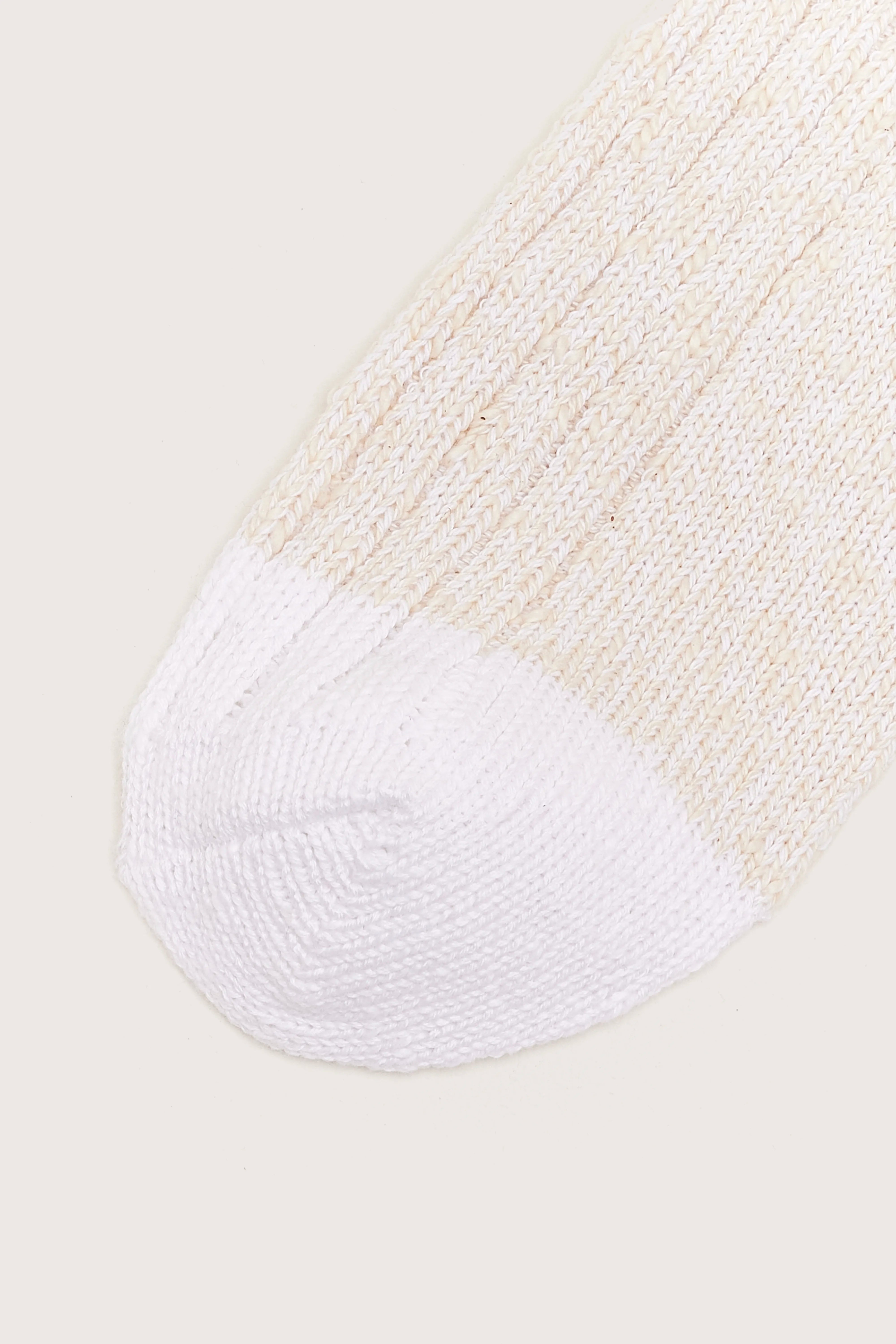 Chaussettes Classiques Varem - Vintage white / White Pour Homme | Bellerose