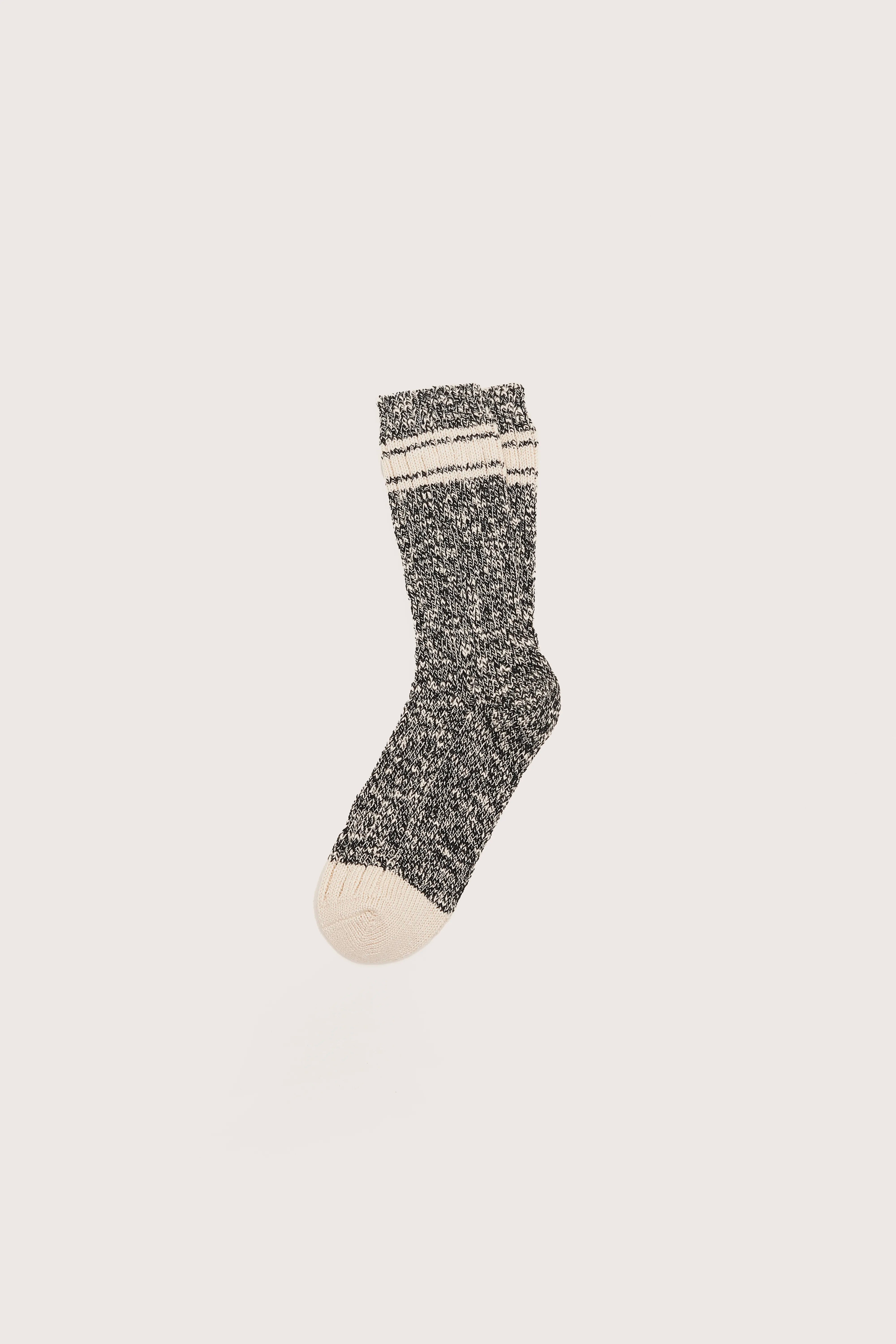 Chaussettes Classiques Varem - Black beauty / Natural Pour Homme | Bellerose