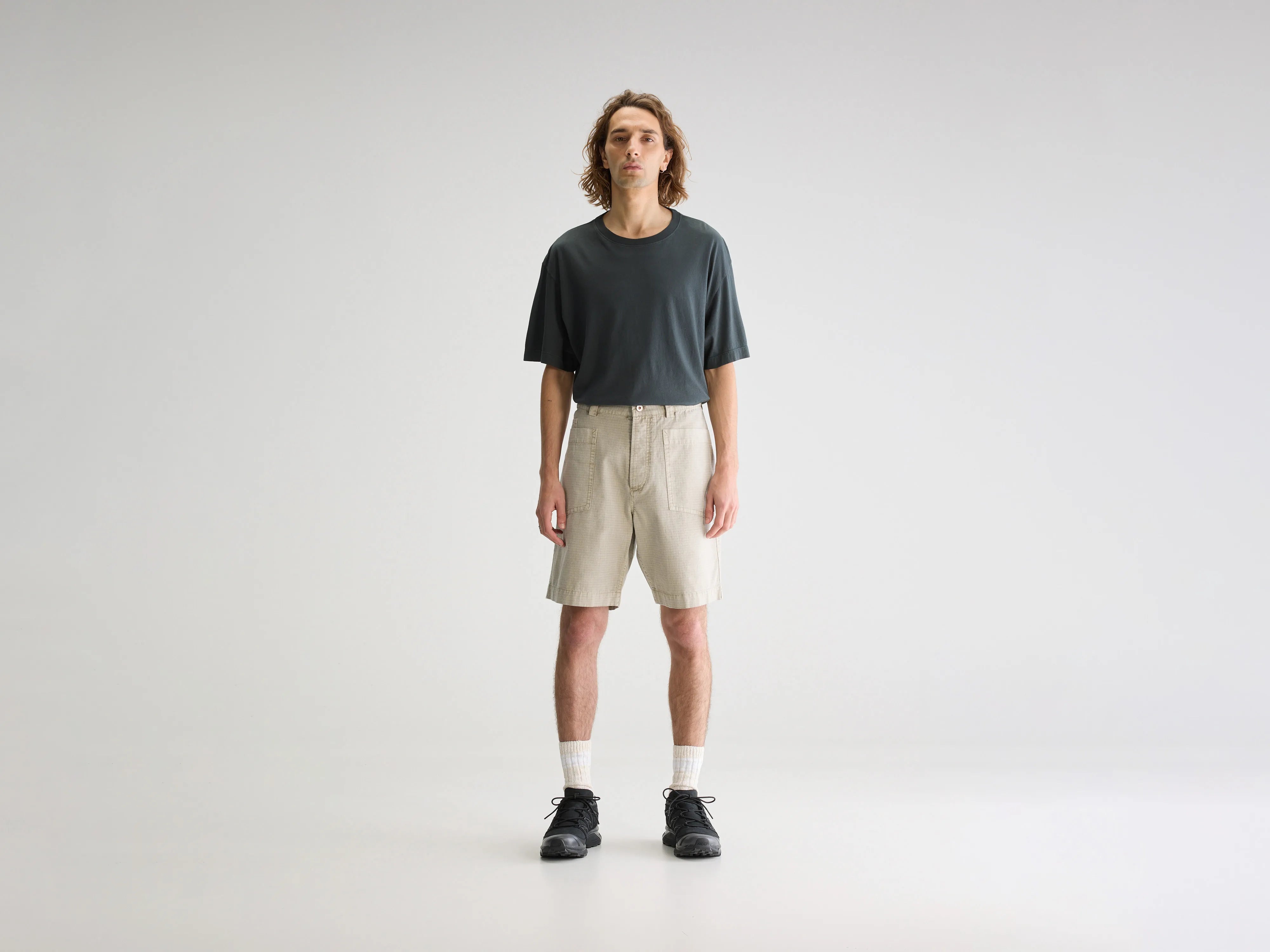 Kingo chino shorts (251 / M / BONE)