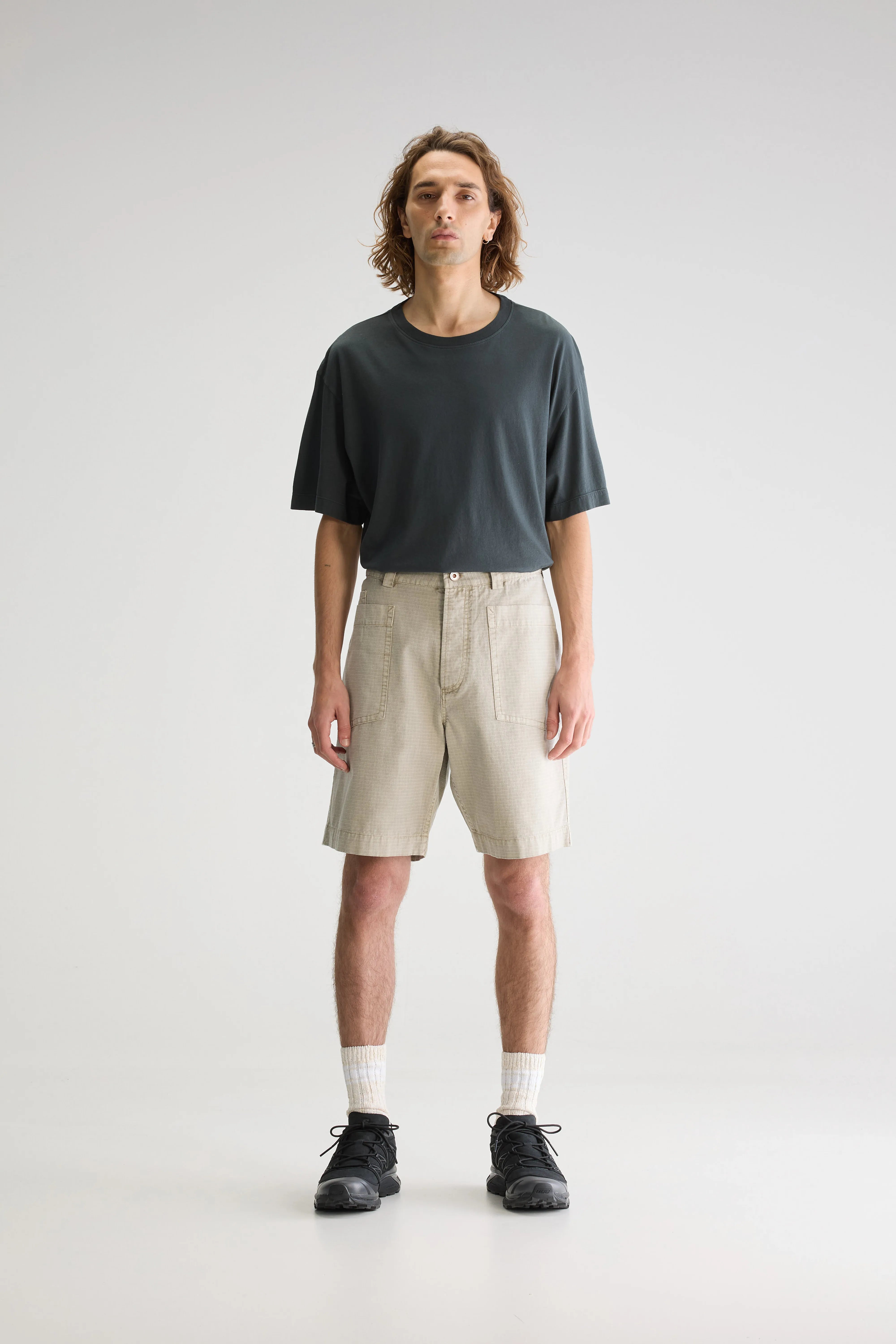 Kingo Chino Shorts - Bone For Men | Bellerose