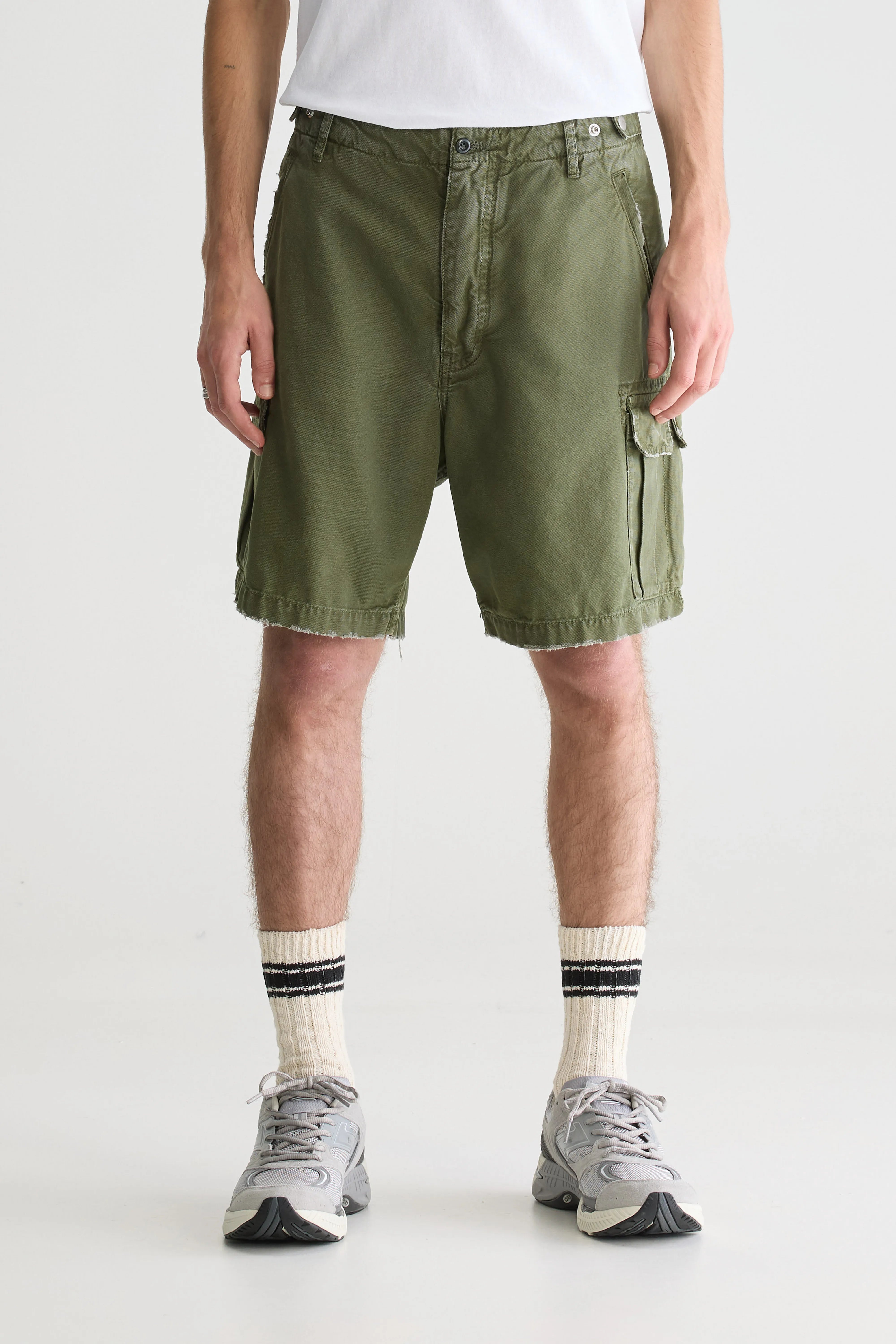 Short en denim Karlo (251 / M / DUSTY OLIVE)
