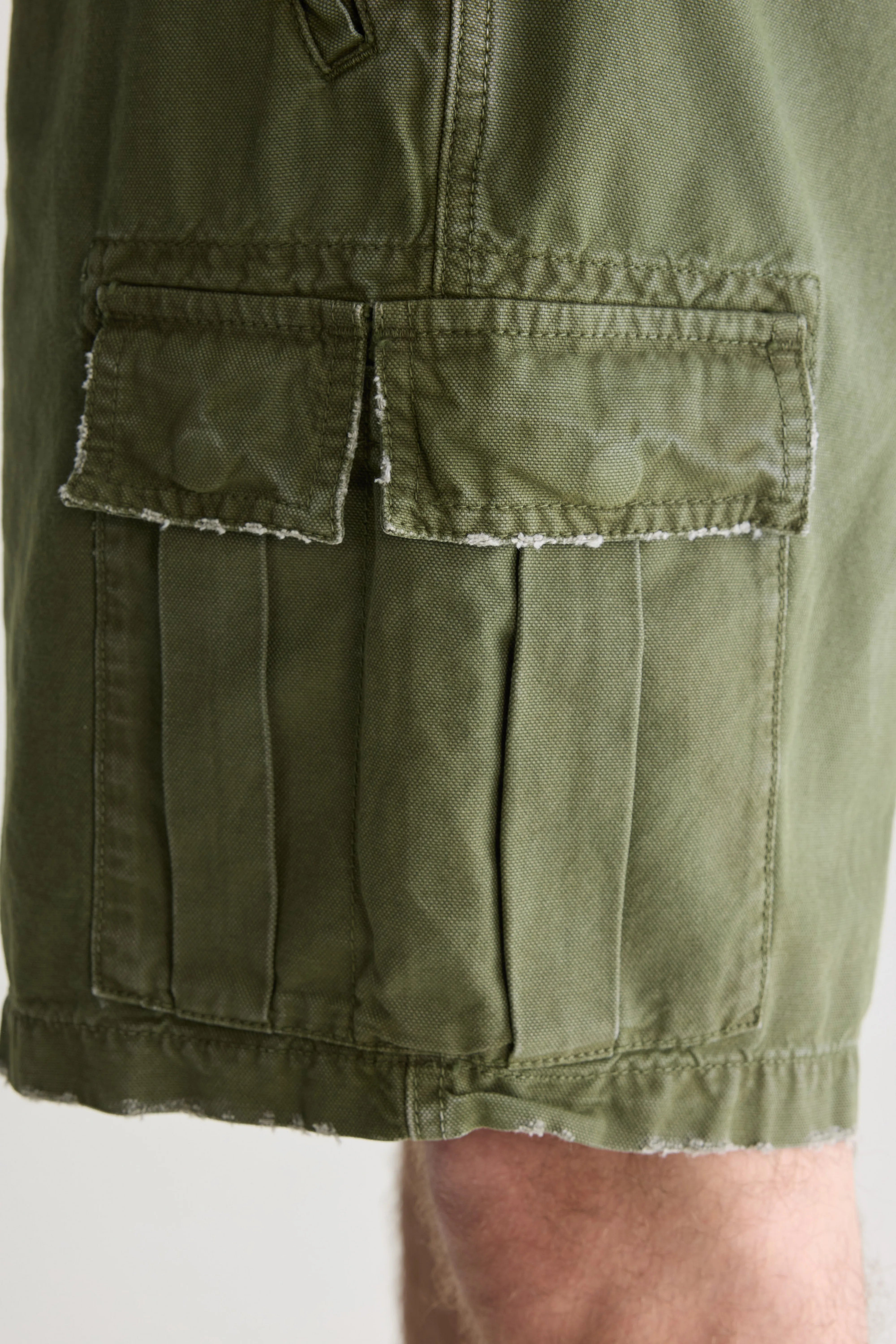 Short en denim Karlo (251 / M / DUSTY OLIVE)