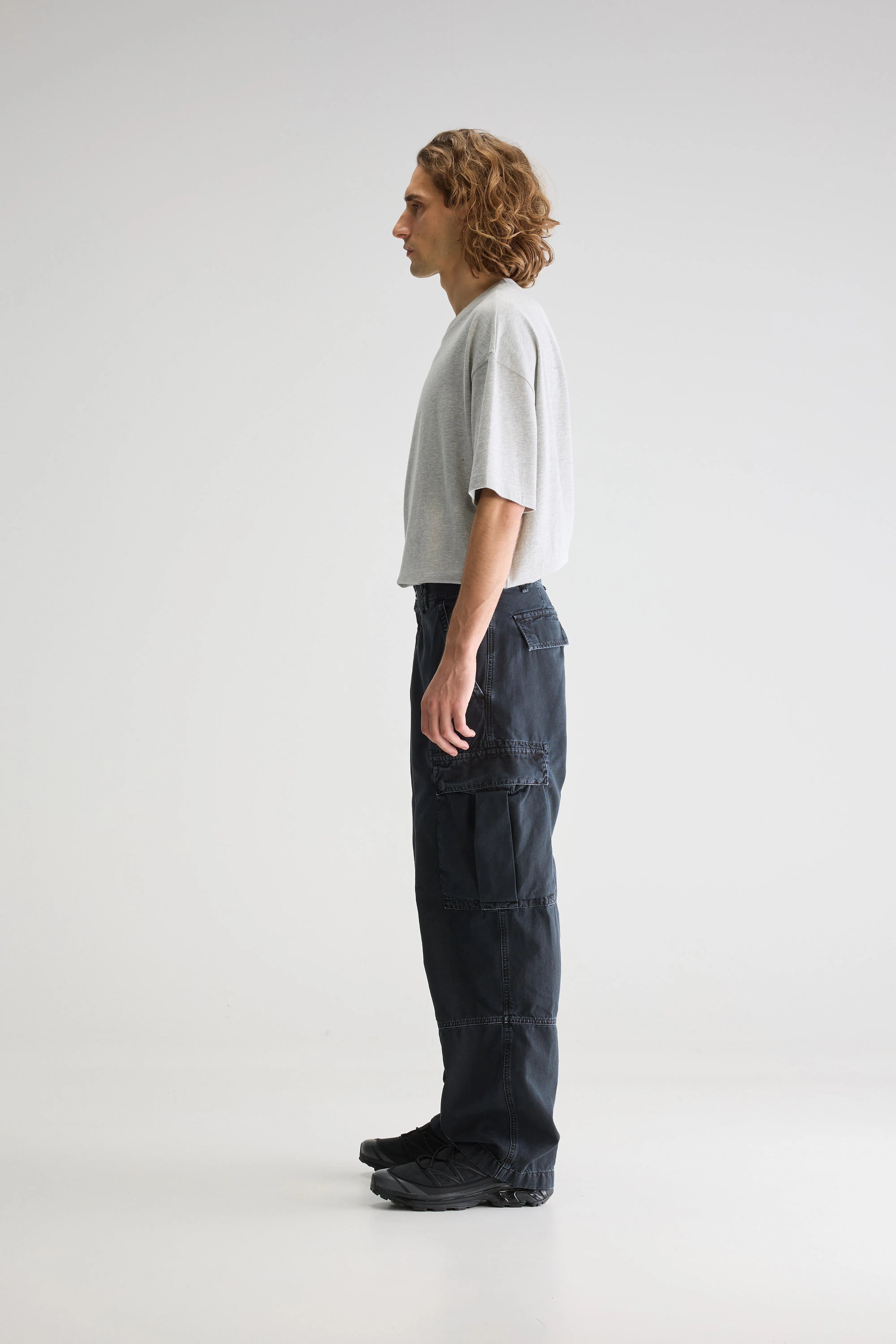 Kubi Relaxed Trousers - Charcoal For Men | Bellerose