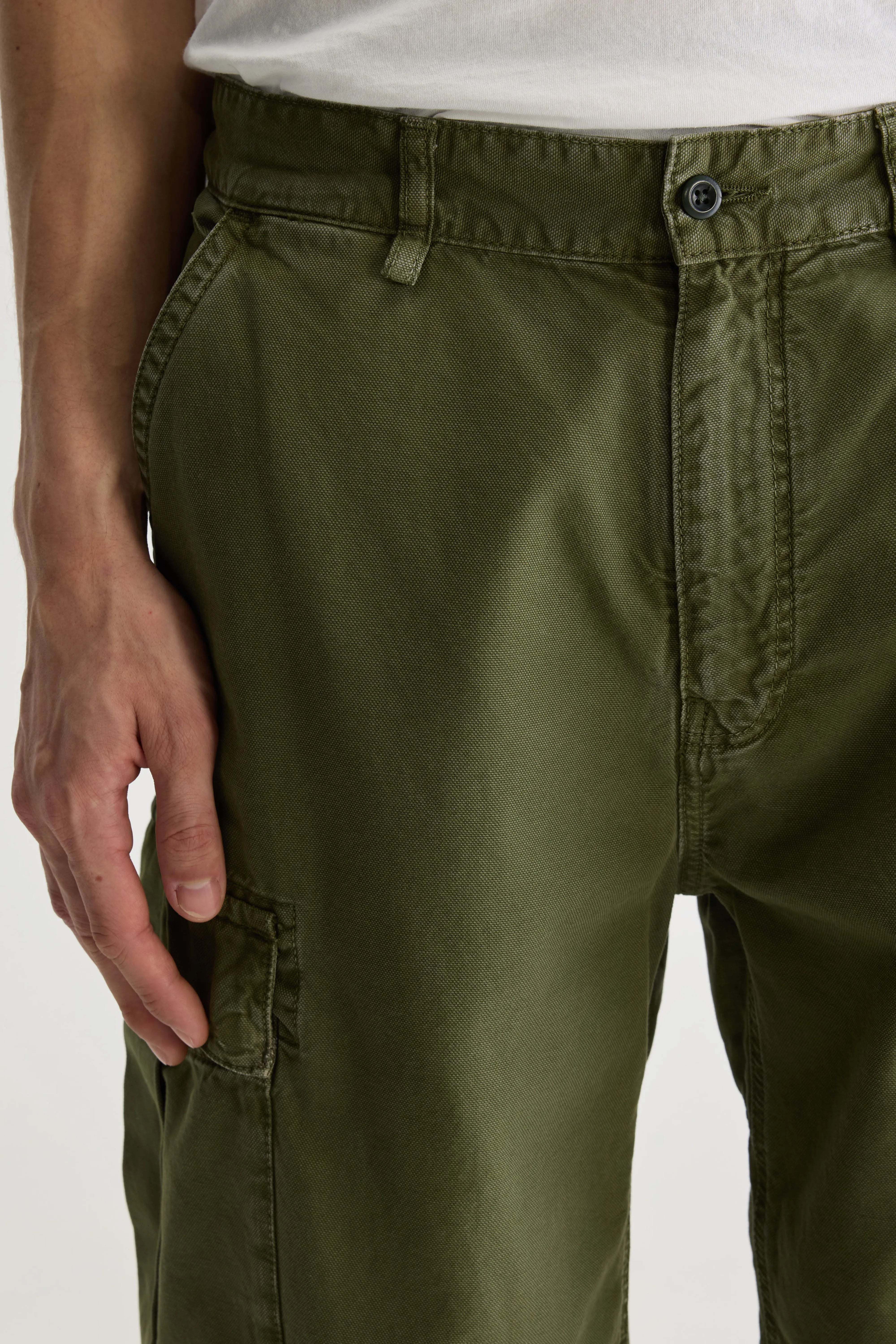 Kubi relaxed trousers (251 / M / DUSTY OLIVE)