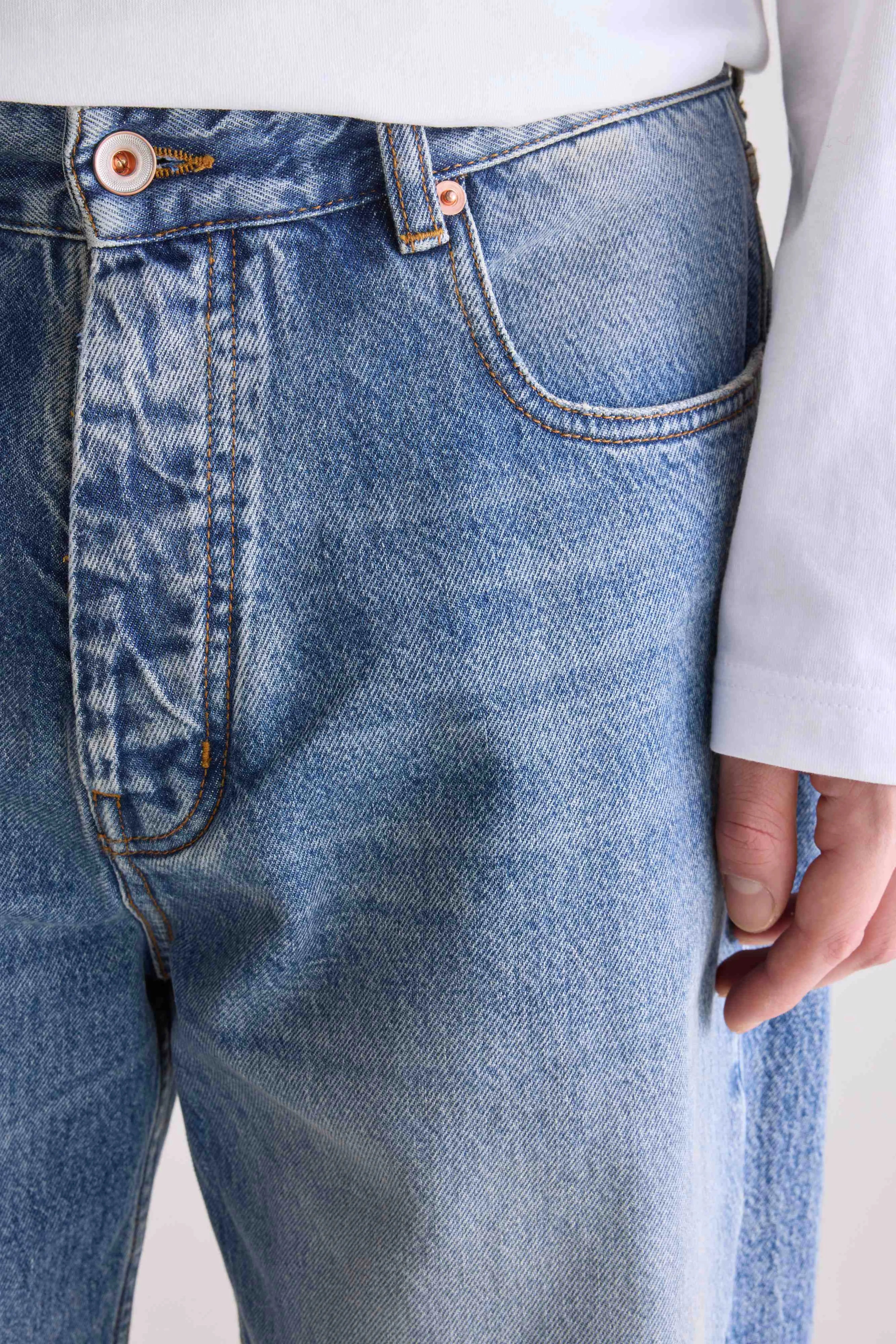 Denim N. 08 Rechte Jeans - Vintage lt blue Voor Heren | Bellerose