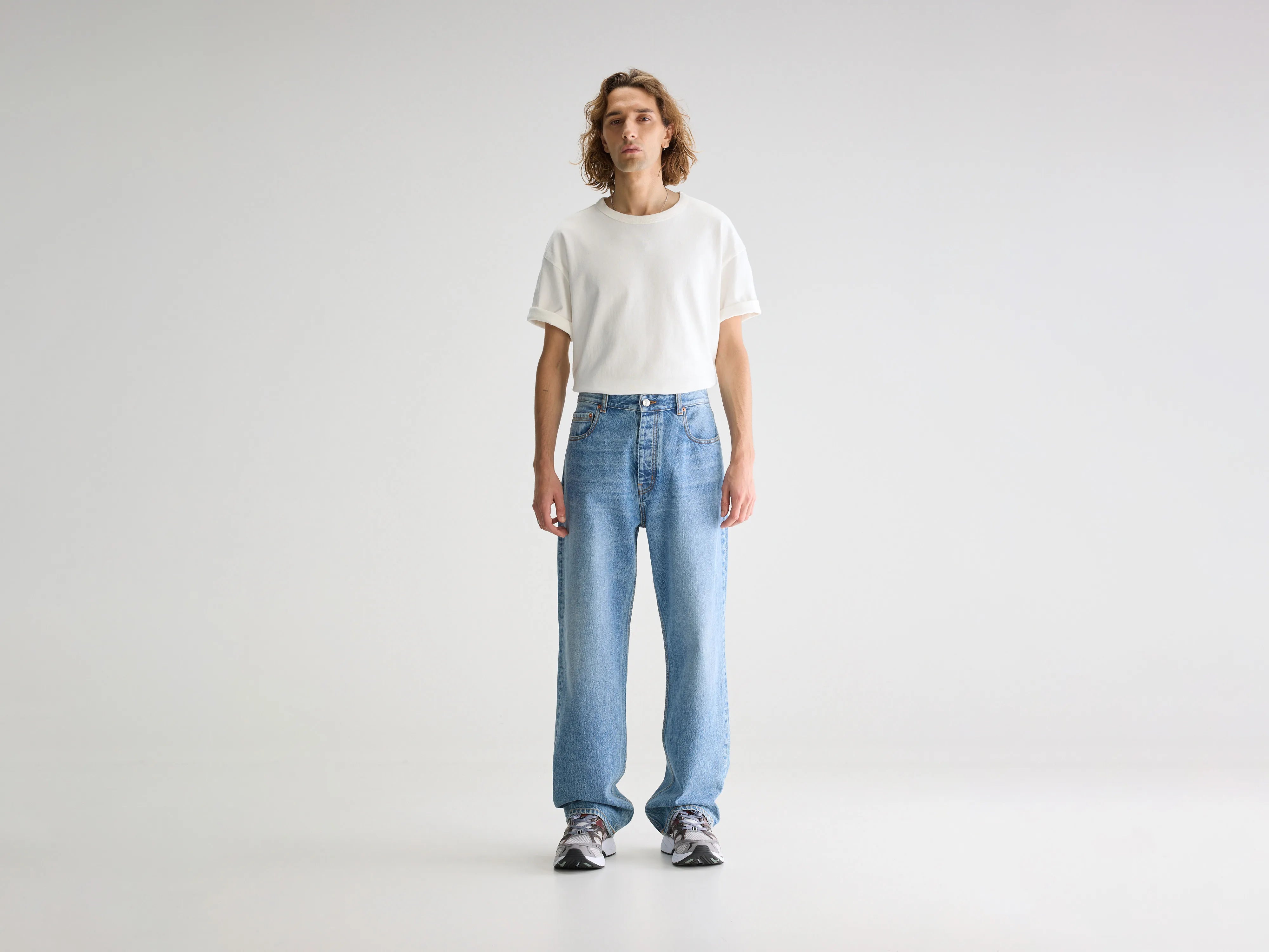 Denim N. 08 rechte jeans (251 / M / VINTAGE LT BLUE)