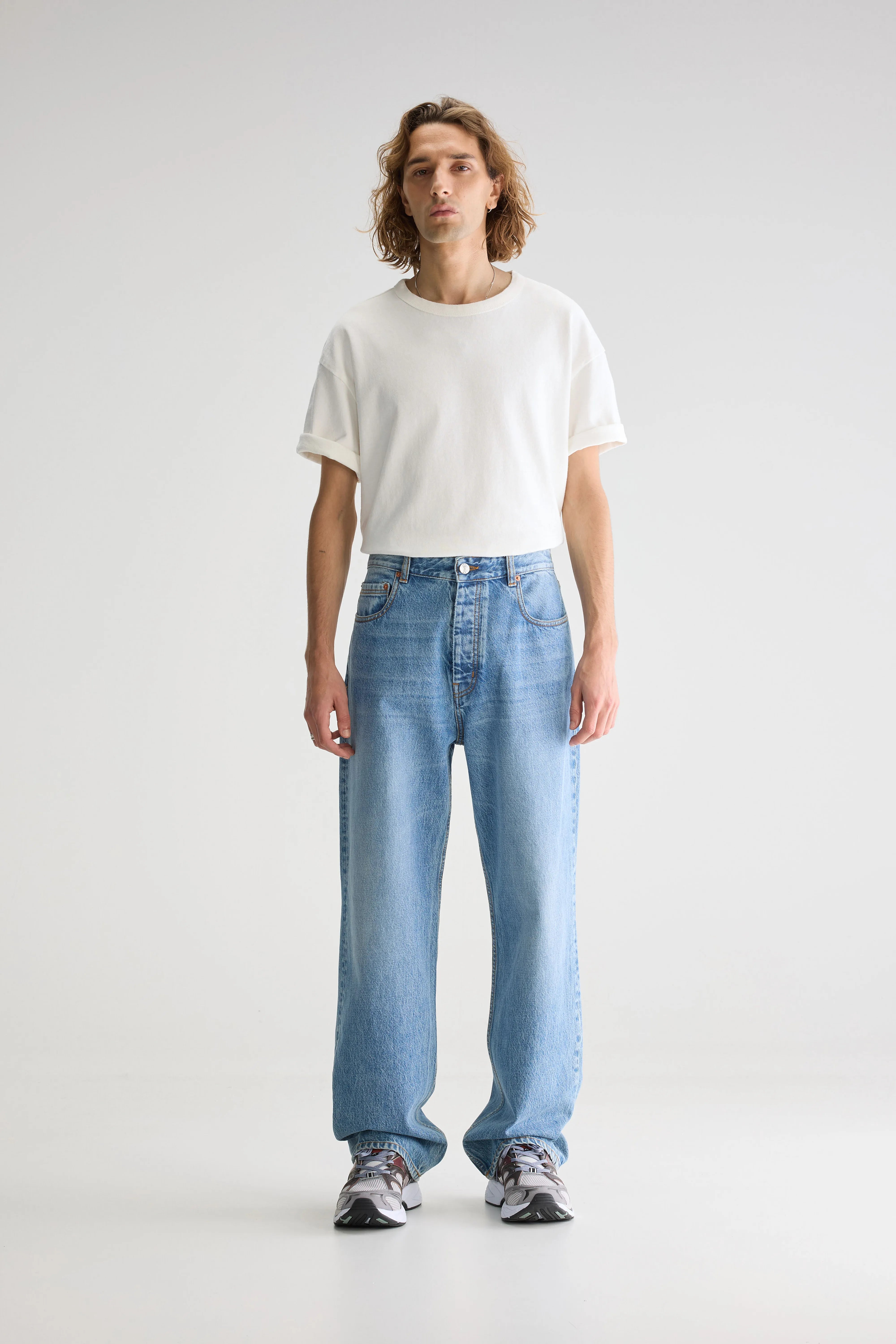 Denim N. 08 straight jeans (251 / M / VINTAGE LT BLUE)