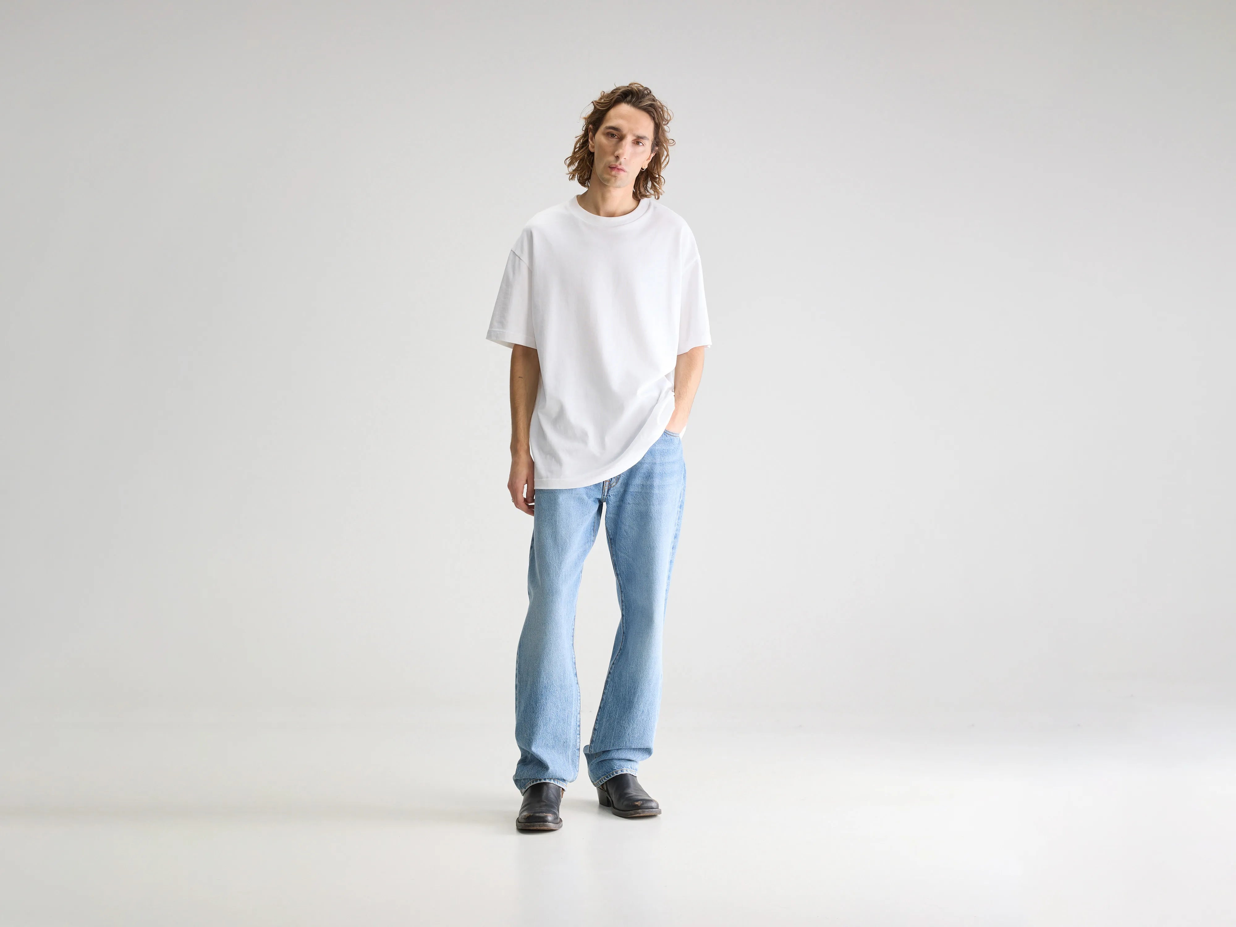 Denim N. 09 rechte jeans (251 / M / VINTAGE LT BLUE)