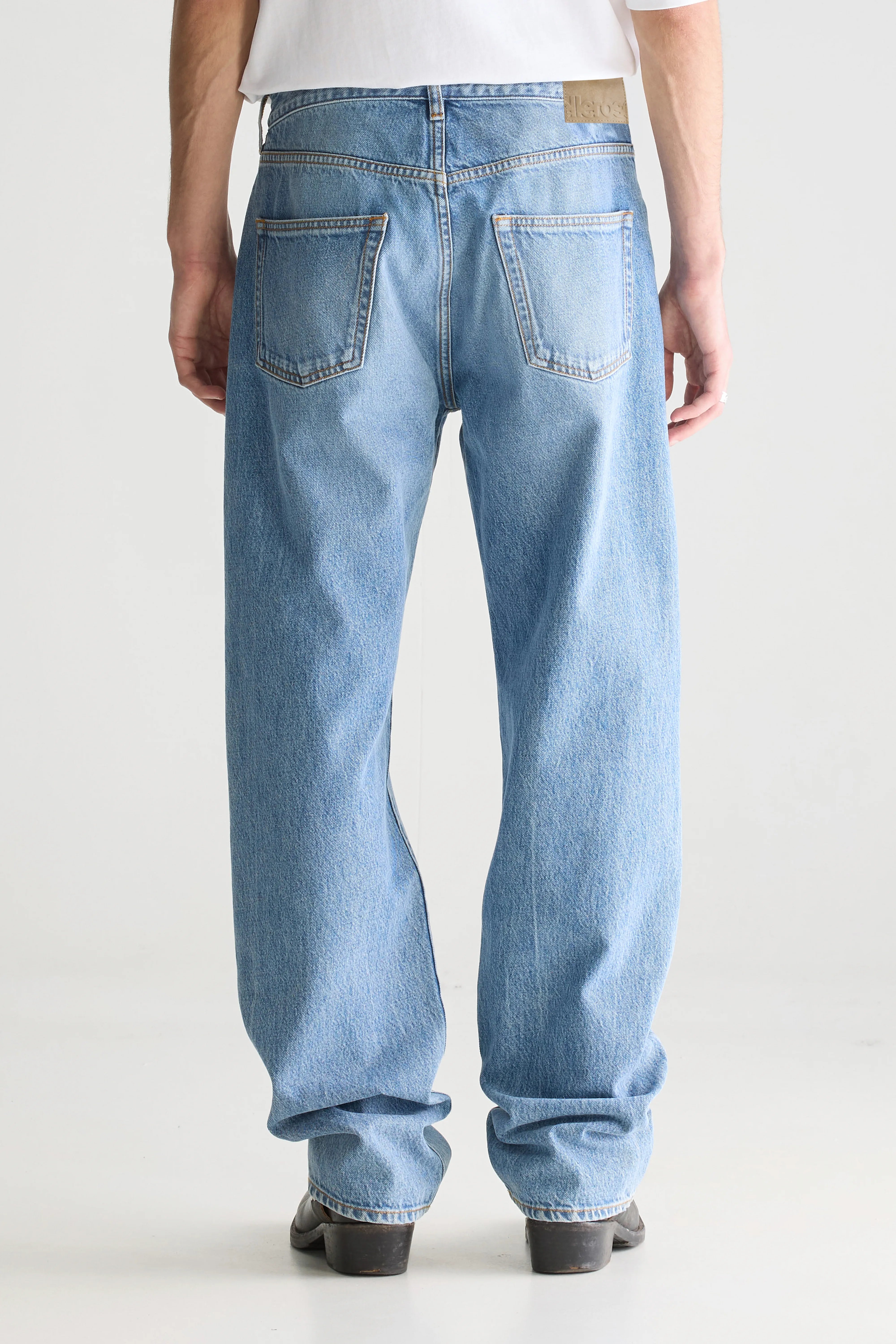 Denim N. 09 Jean Droit - Vintage lt blue Pour Homme | Bellerose