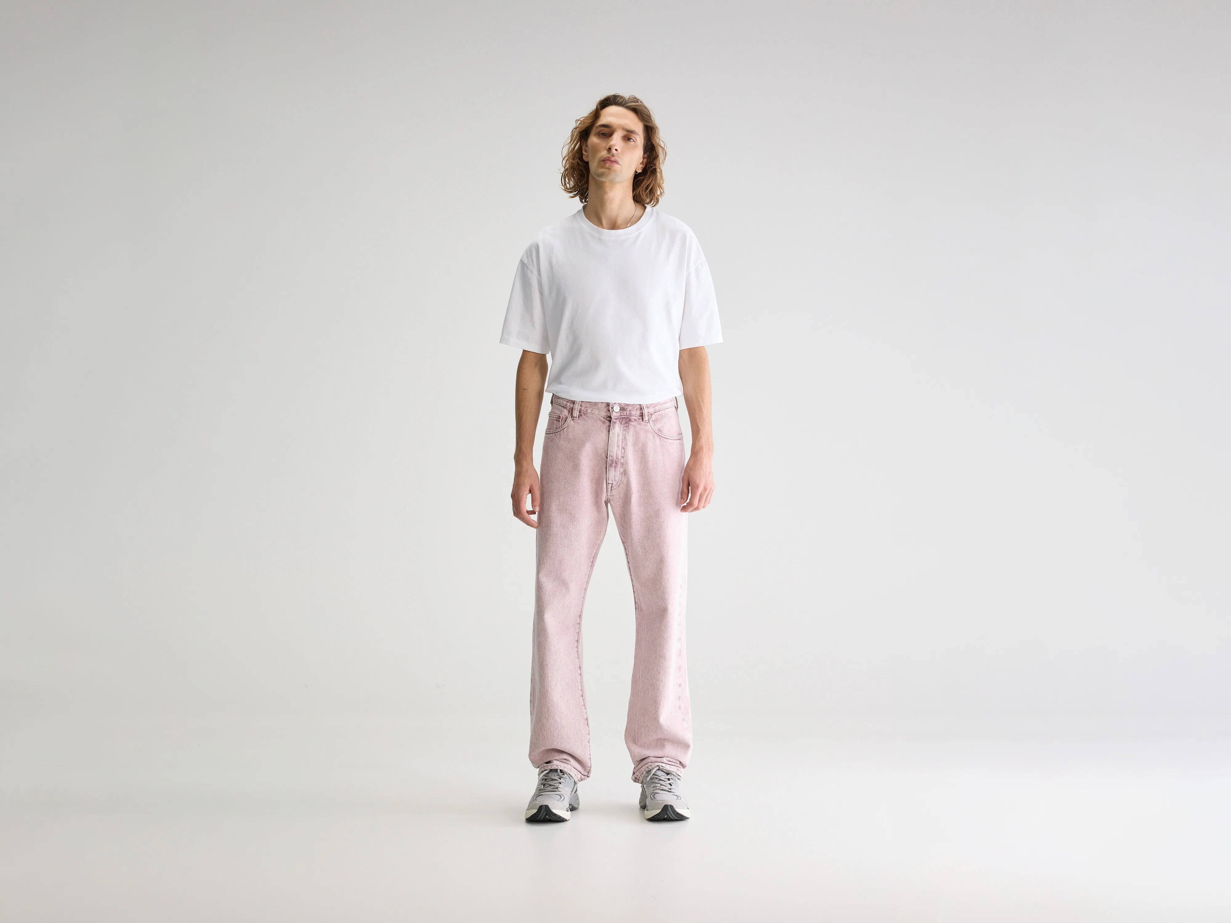 Denim N. 09 jean droit  (251 / M / PINK STONE)