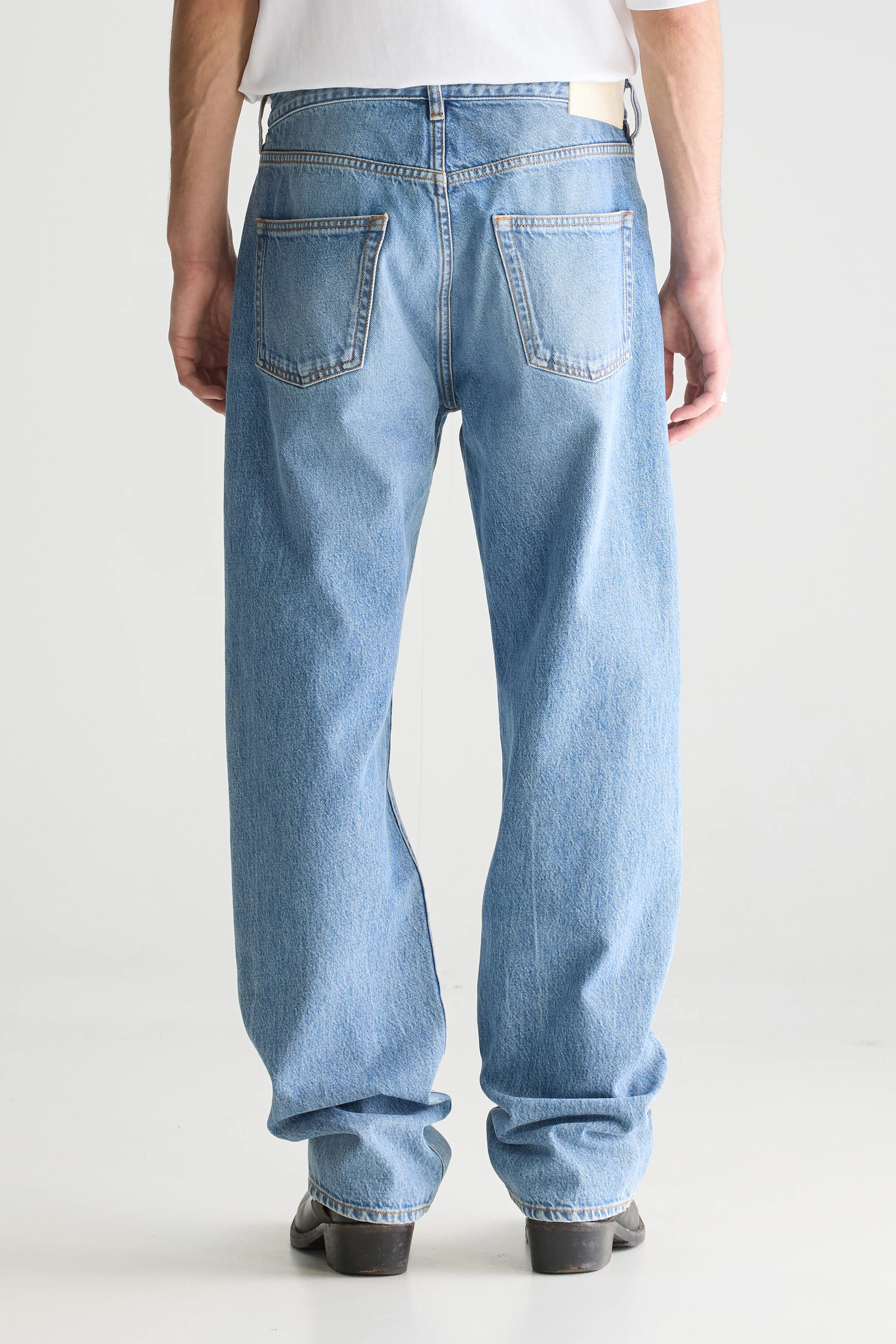 Denim N. 09 Straight Jeans - Vintage lt blue For Men | Bellerose