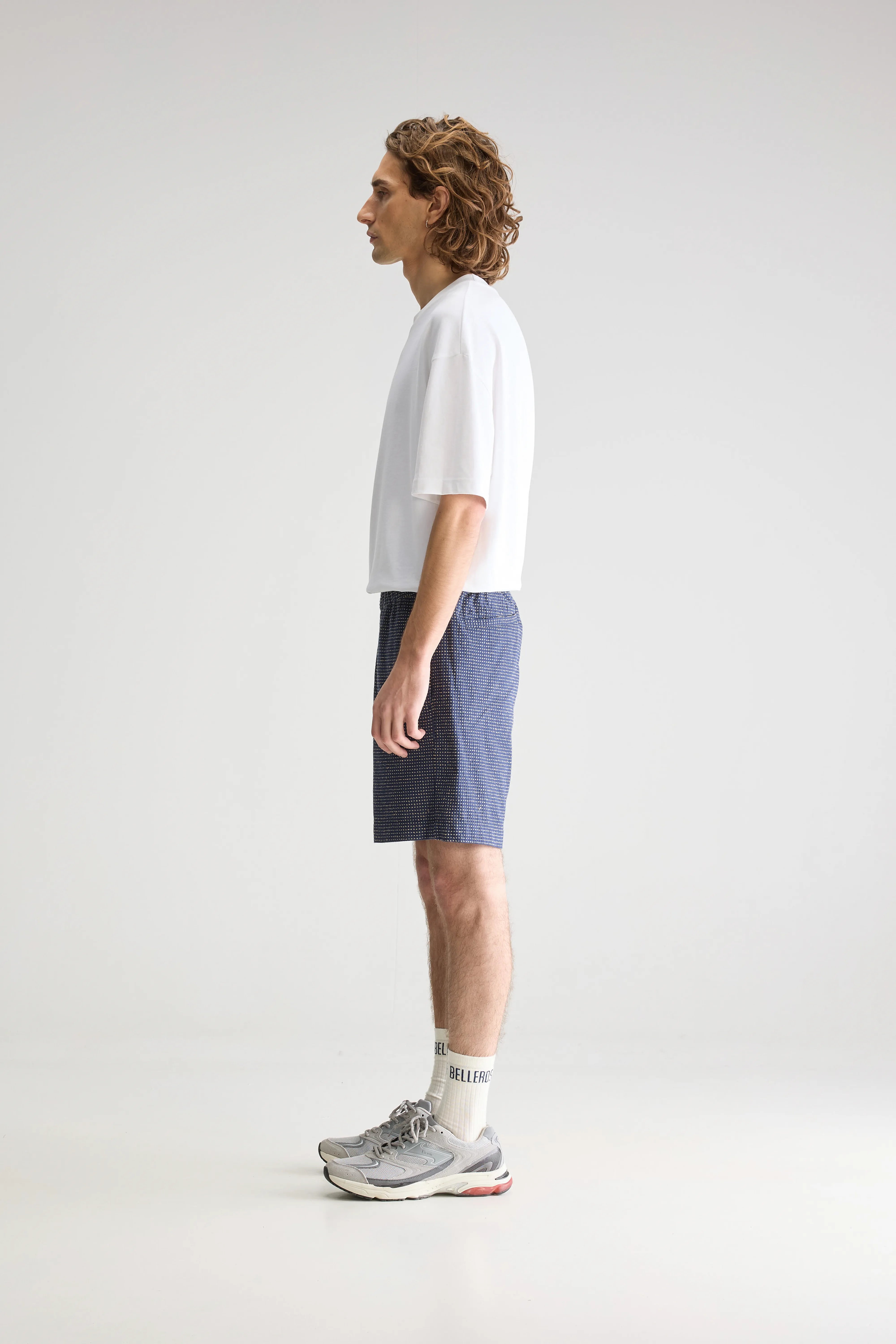 Sean Losse Shorts - Regal blue Voor Heren | Bellerose