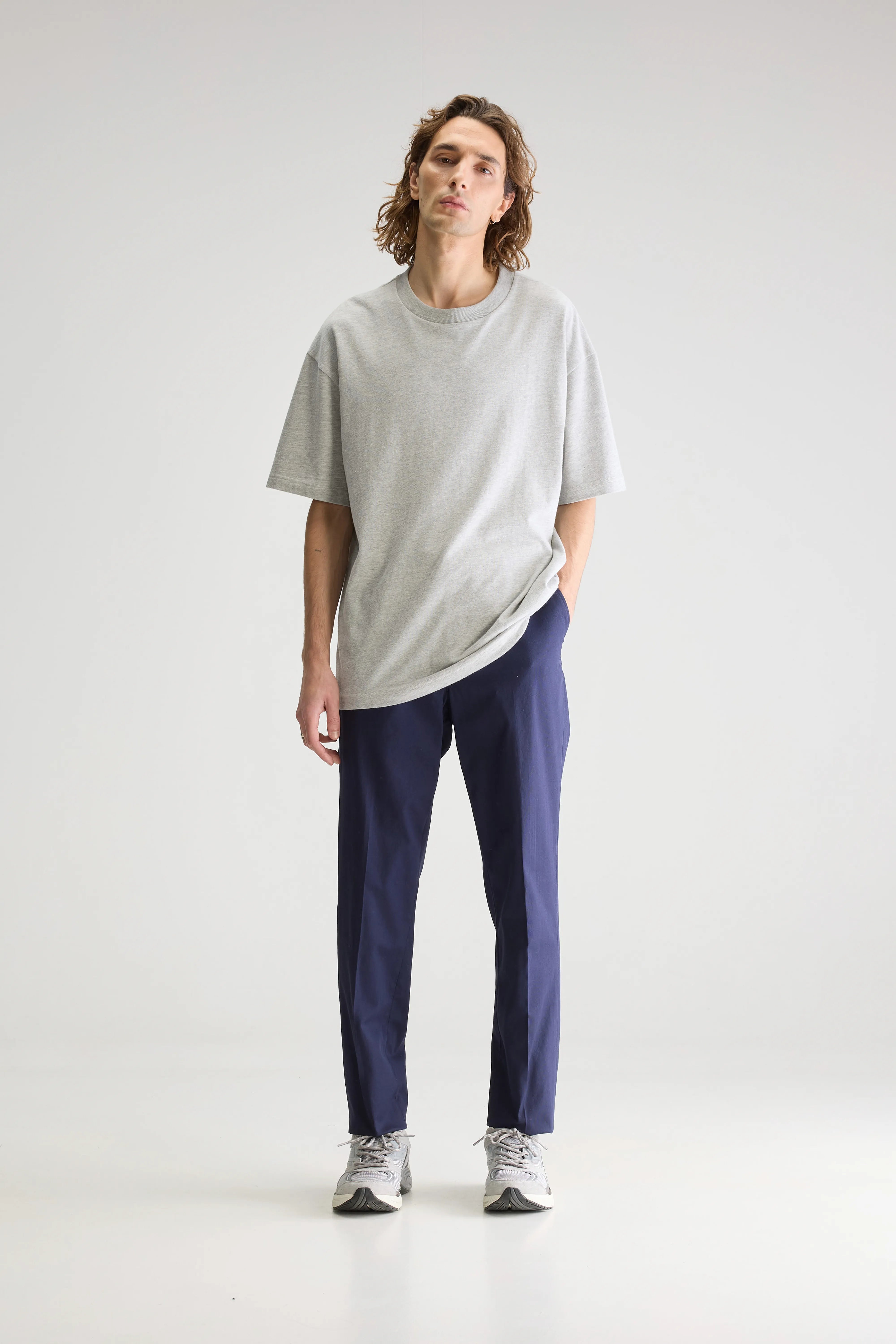 Stanley Tapered Trousers - Navy For Men | Bellerose