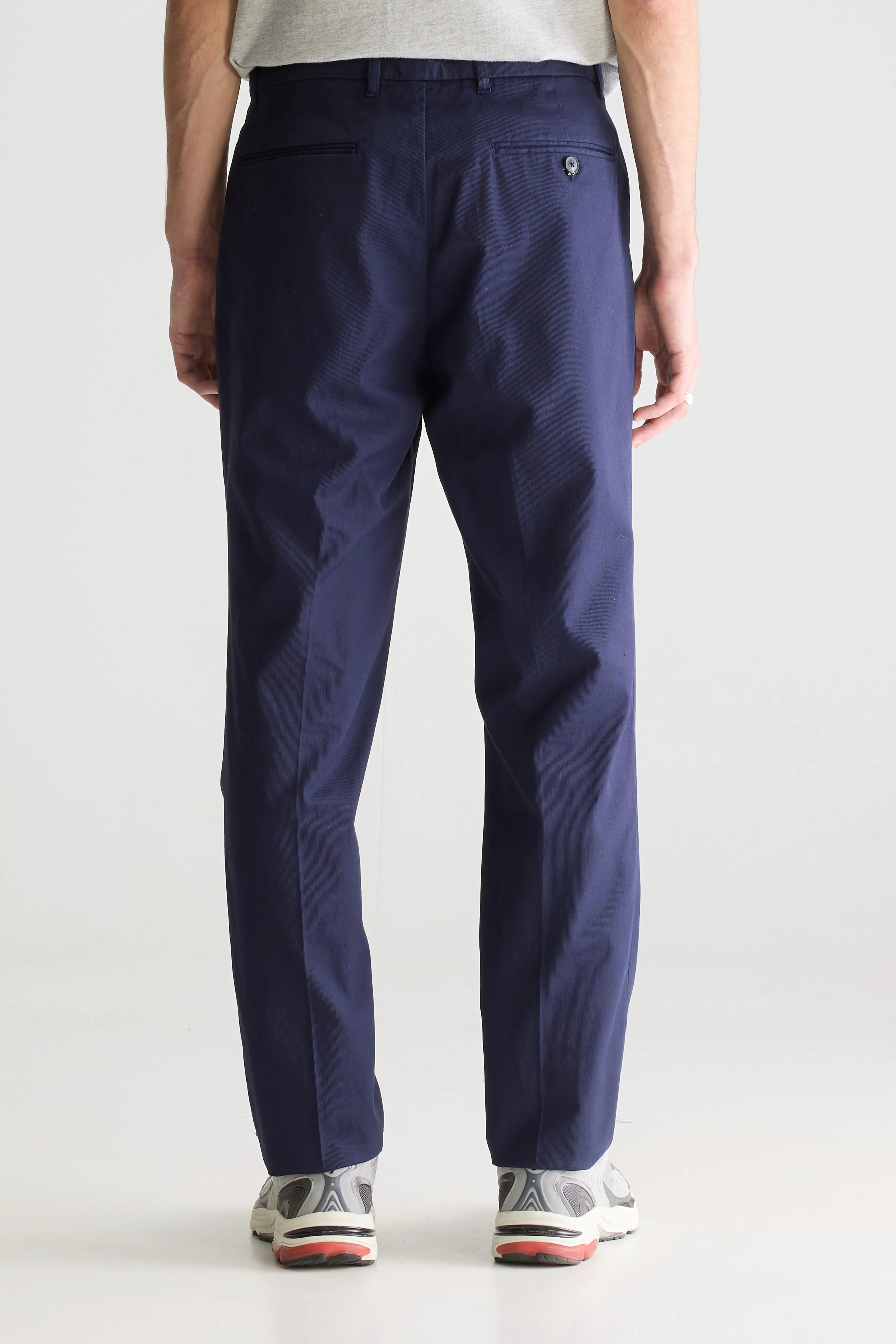 Stanley Tapered Trousers - Navy For Men | Bellerose