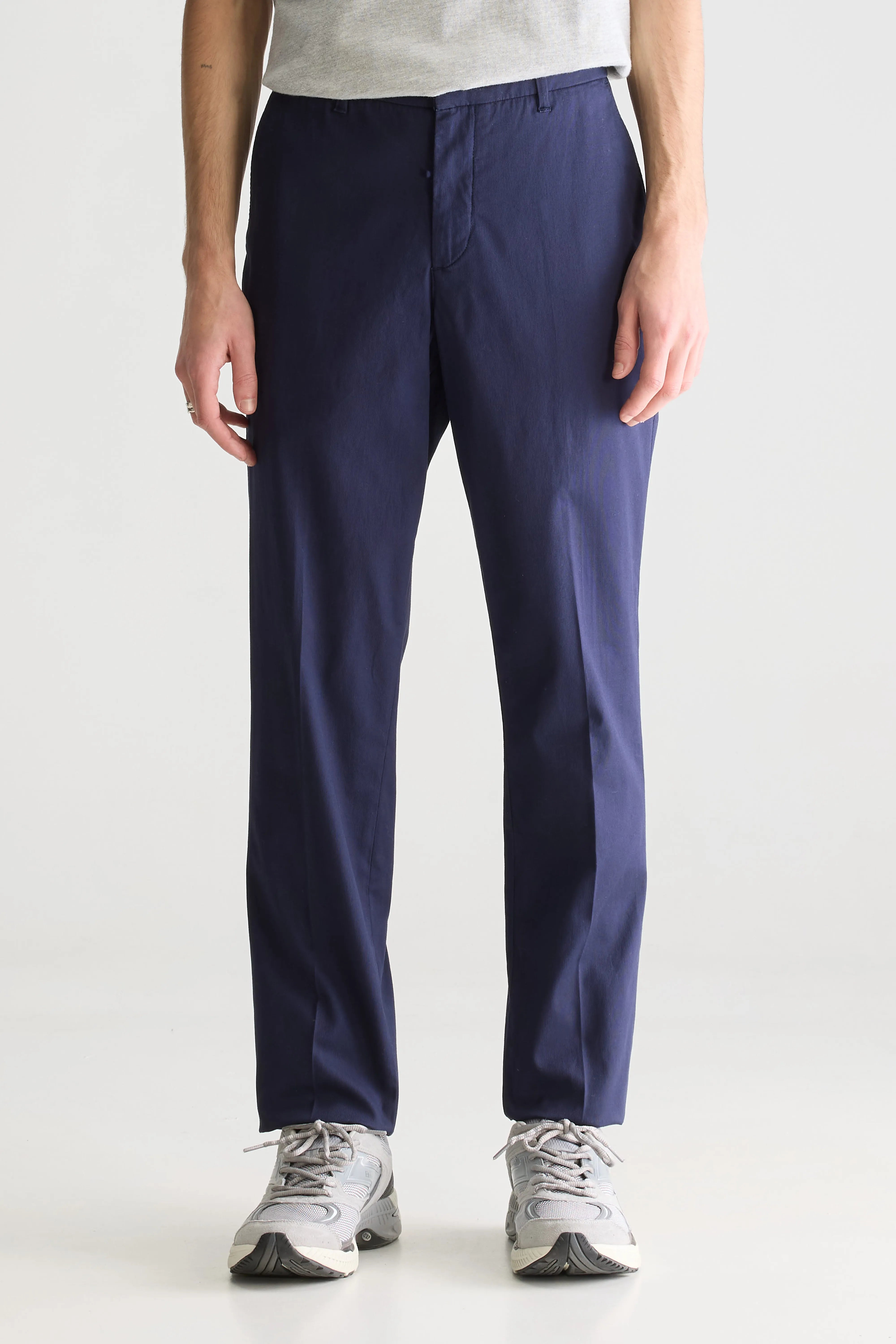 Stanley Tapered Trousers - Navy For Men | Bellerose