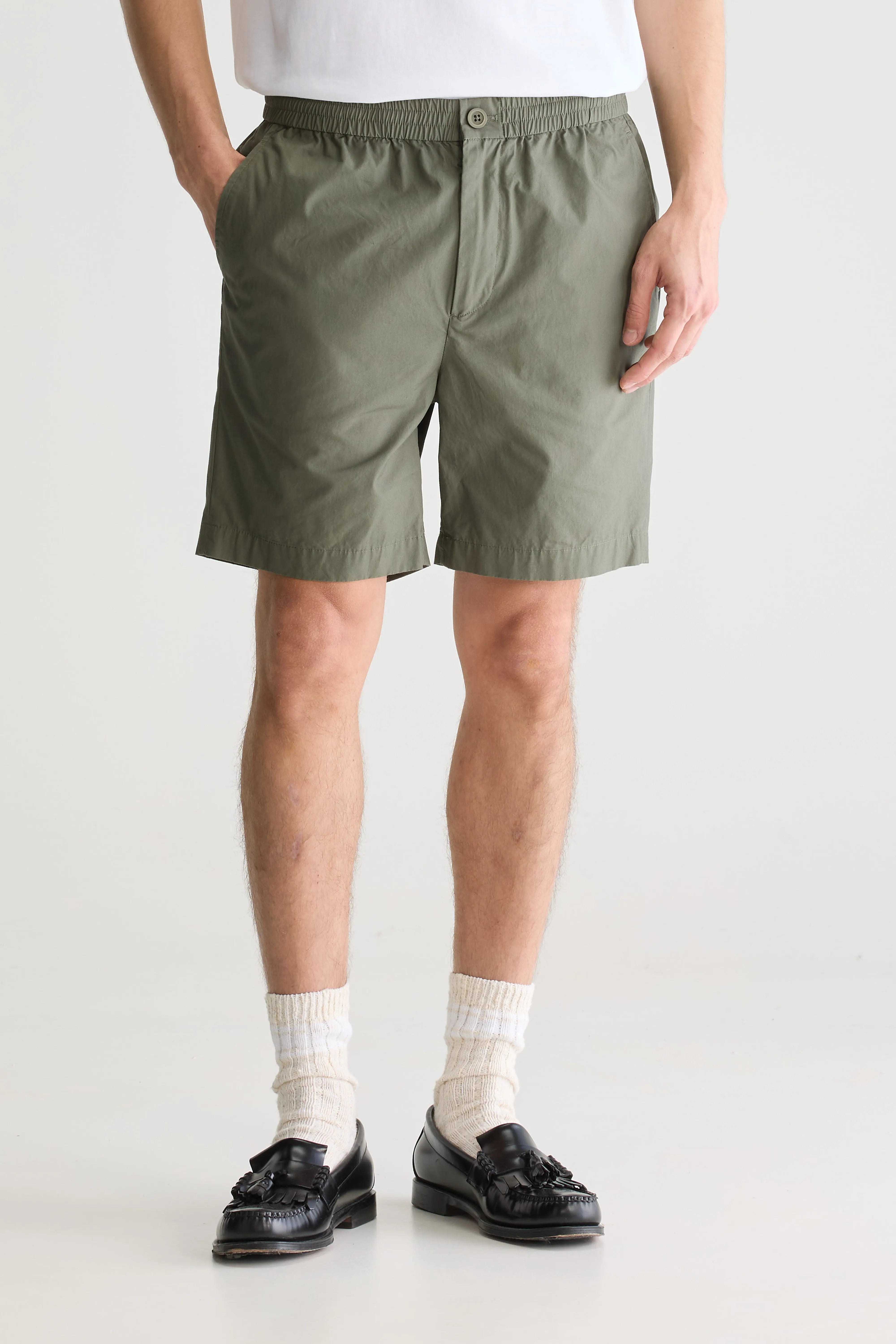 Short Classique Joel - Army Pour Homme | Bellerose