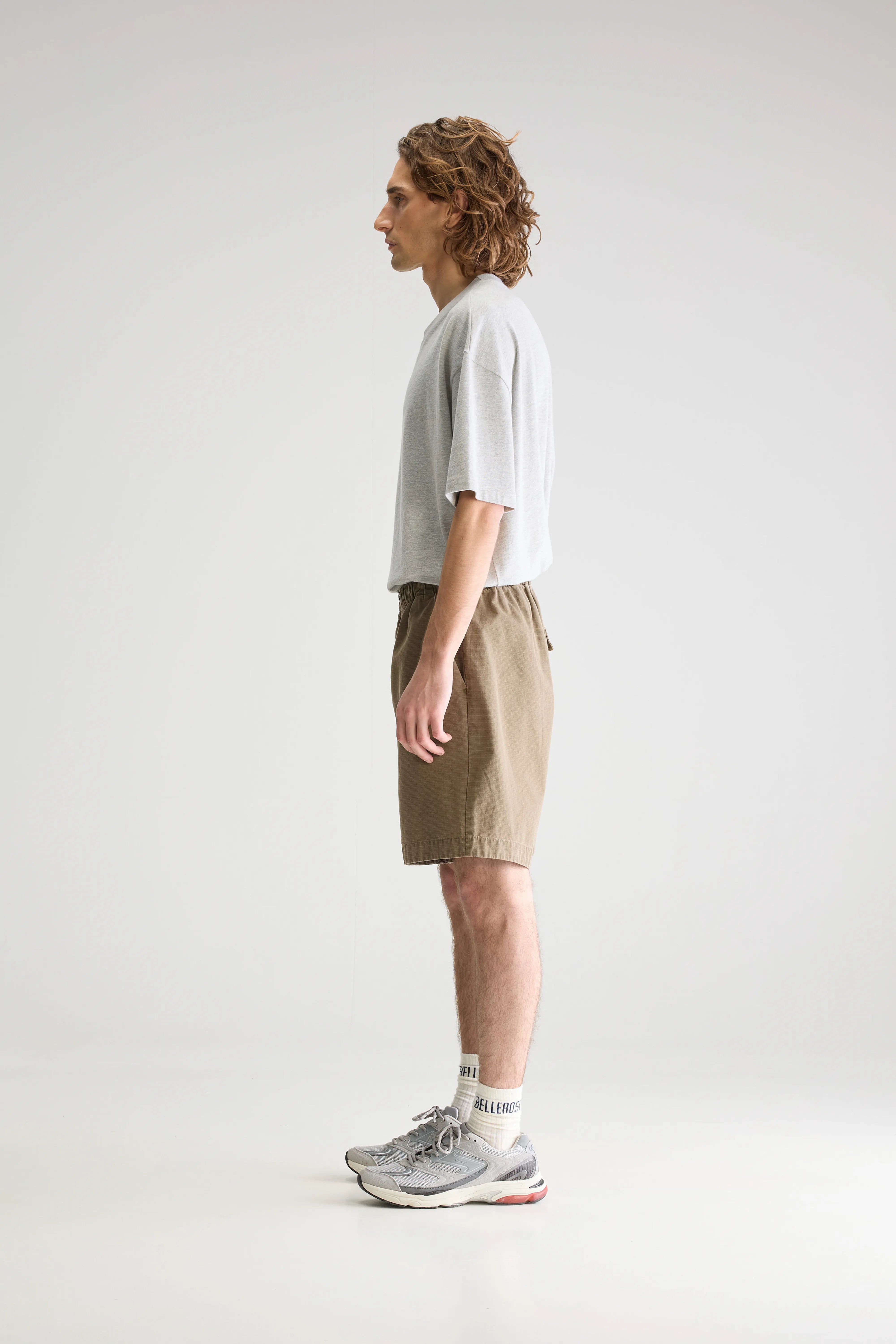 Jug losse shorts (251 / M / DUSTY OLIVE)