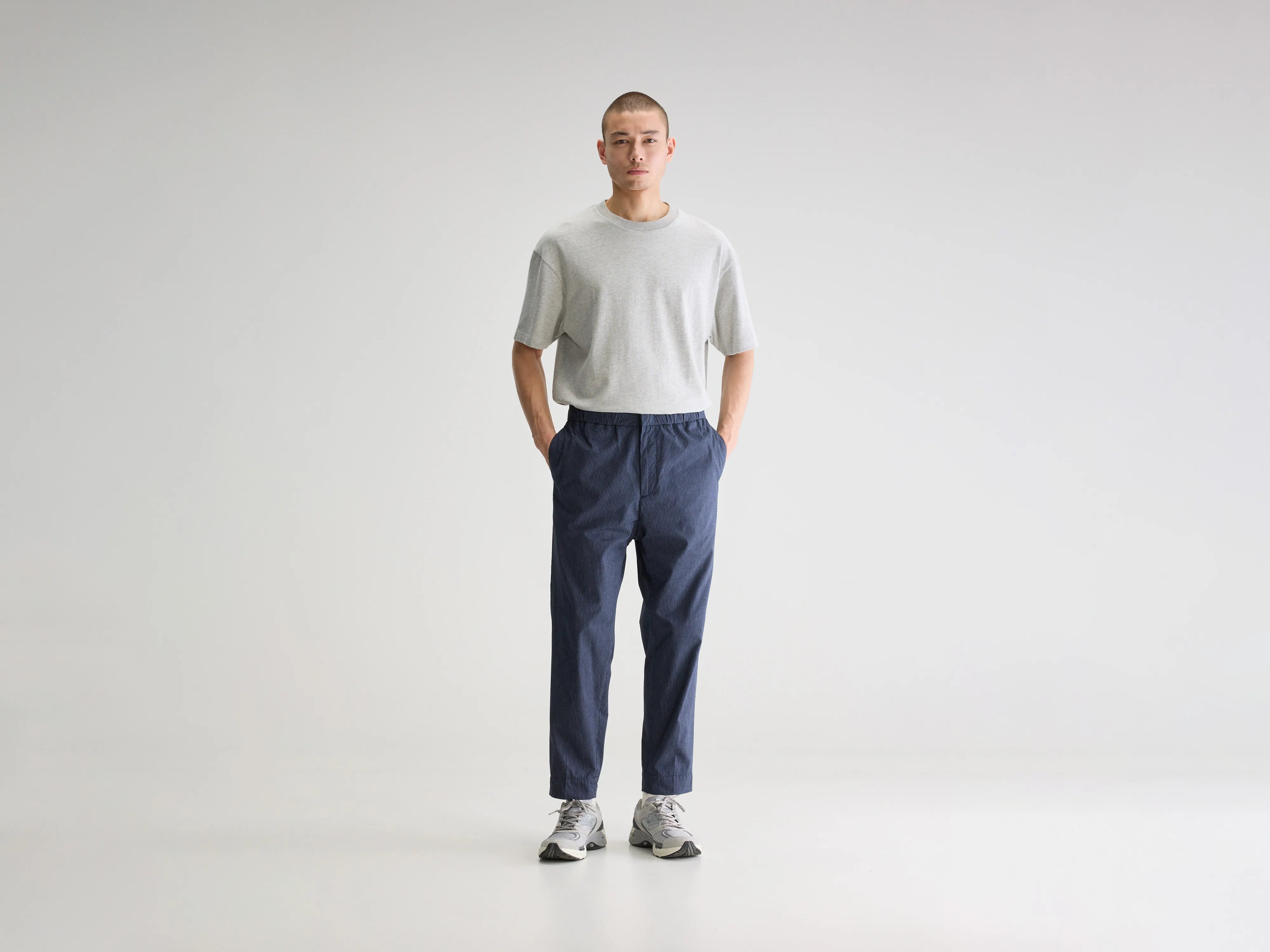 Stanford losse tapered broek (251 / M / STRIPE A)