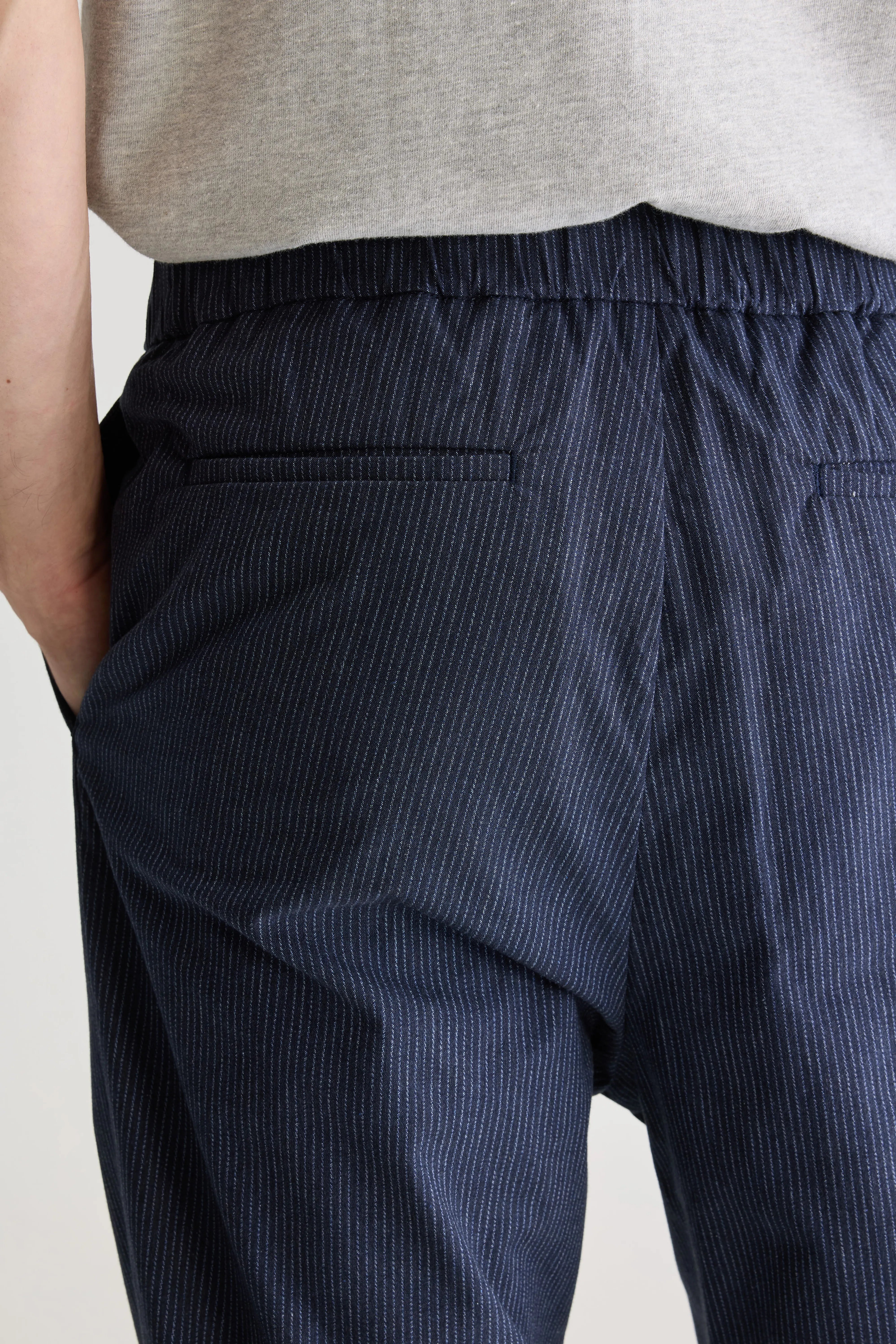 Stanford wide tapered trousers (251 / M / STRIPE A)