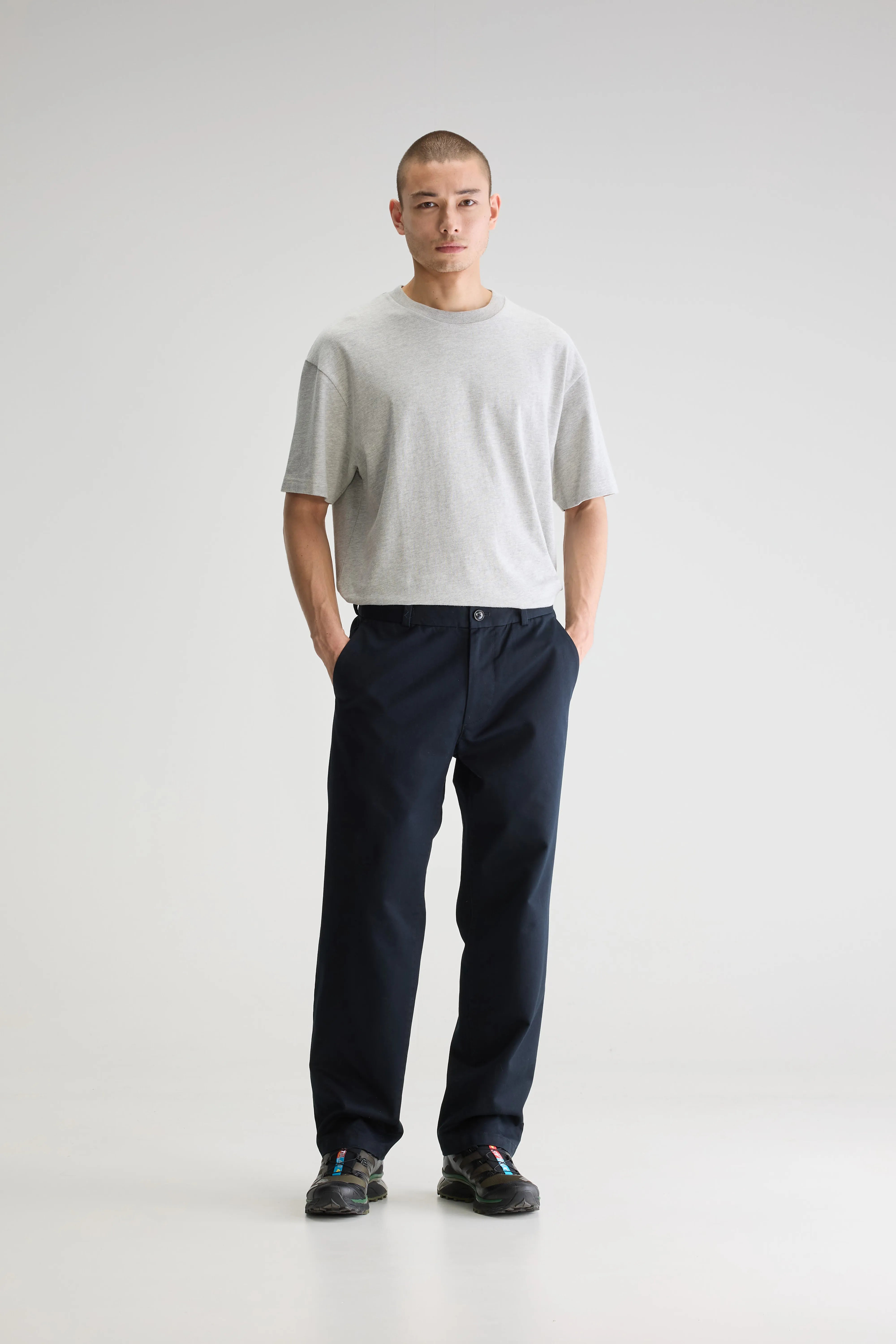 Jaggot chino trousers (251 / M / NAVY)