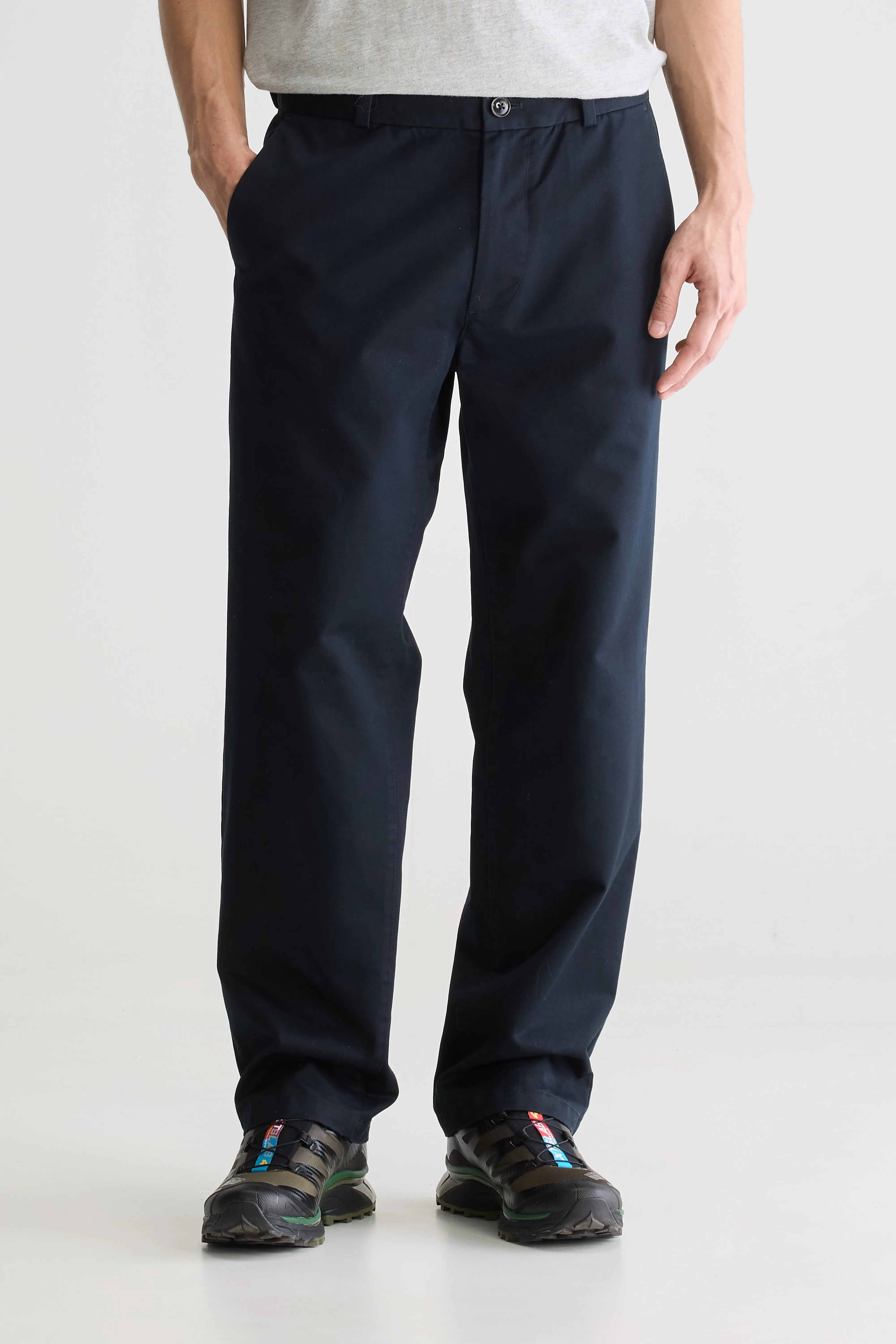 Jaggot Chino Trousers - Navy For Men | Bellerose