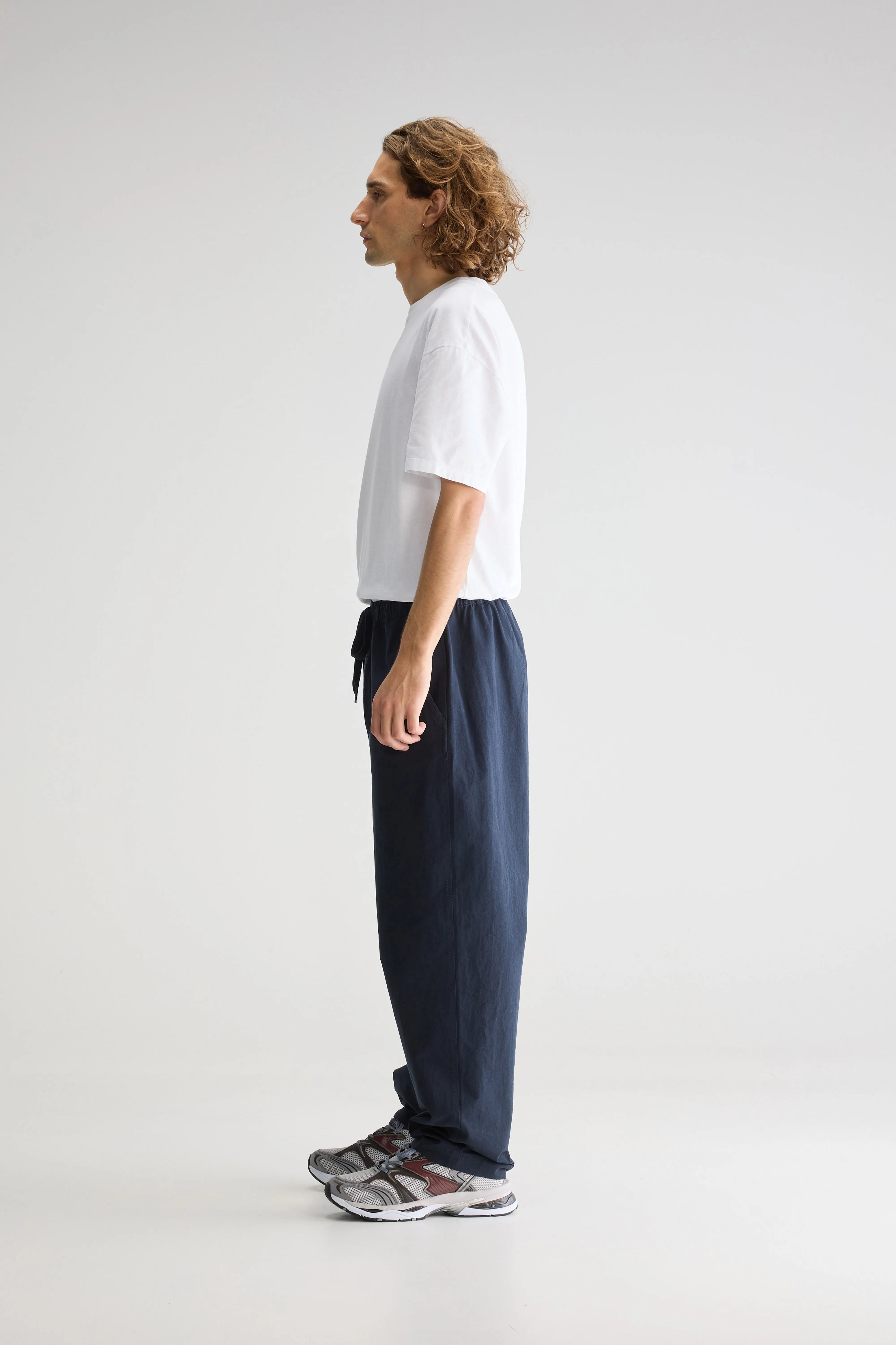 Julius Baggy Trousers - Navy For Men | Bellerose