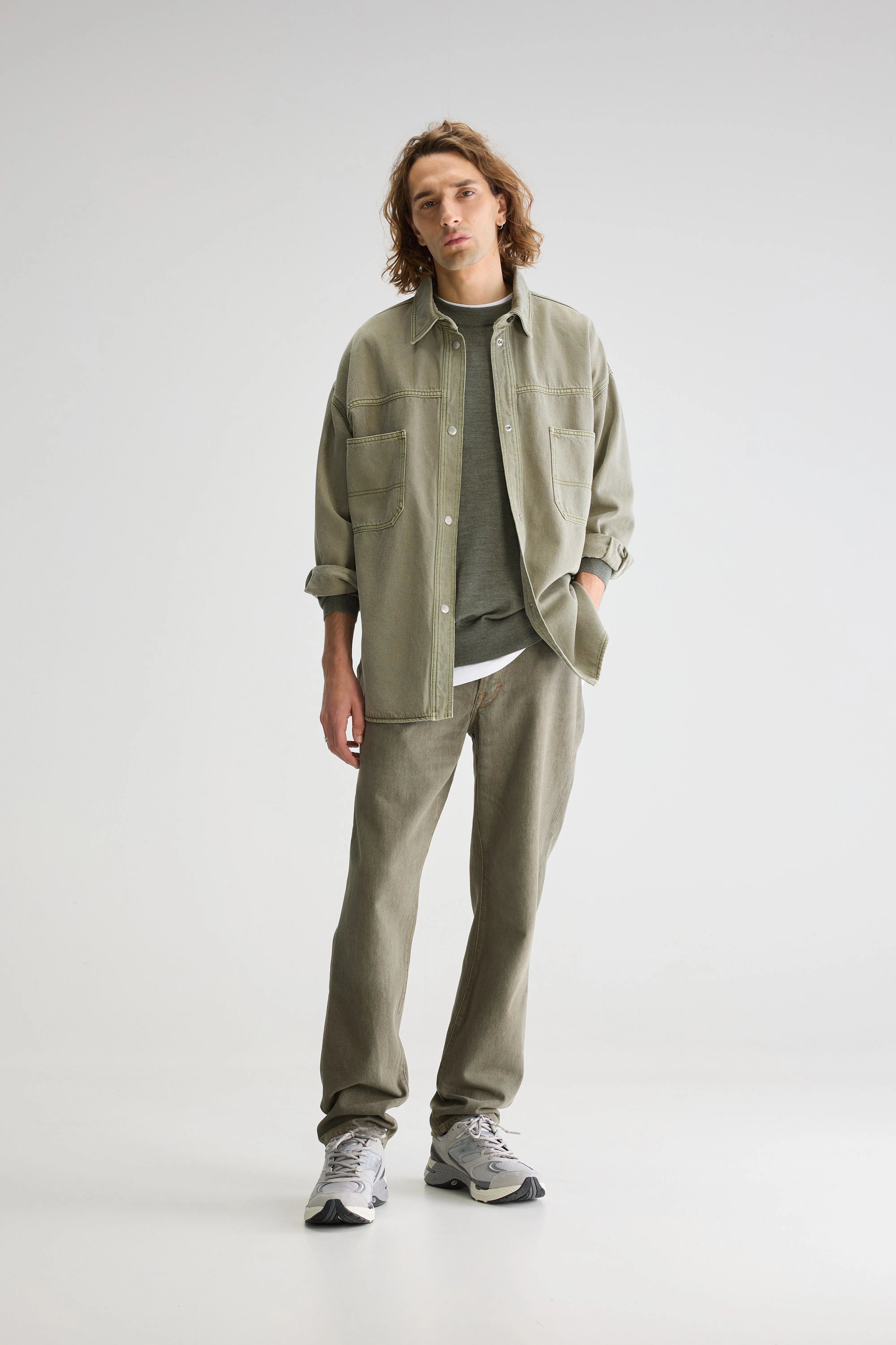 Denim N. 07 Tapered Jeans - Military For Men | Bellerose