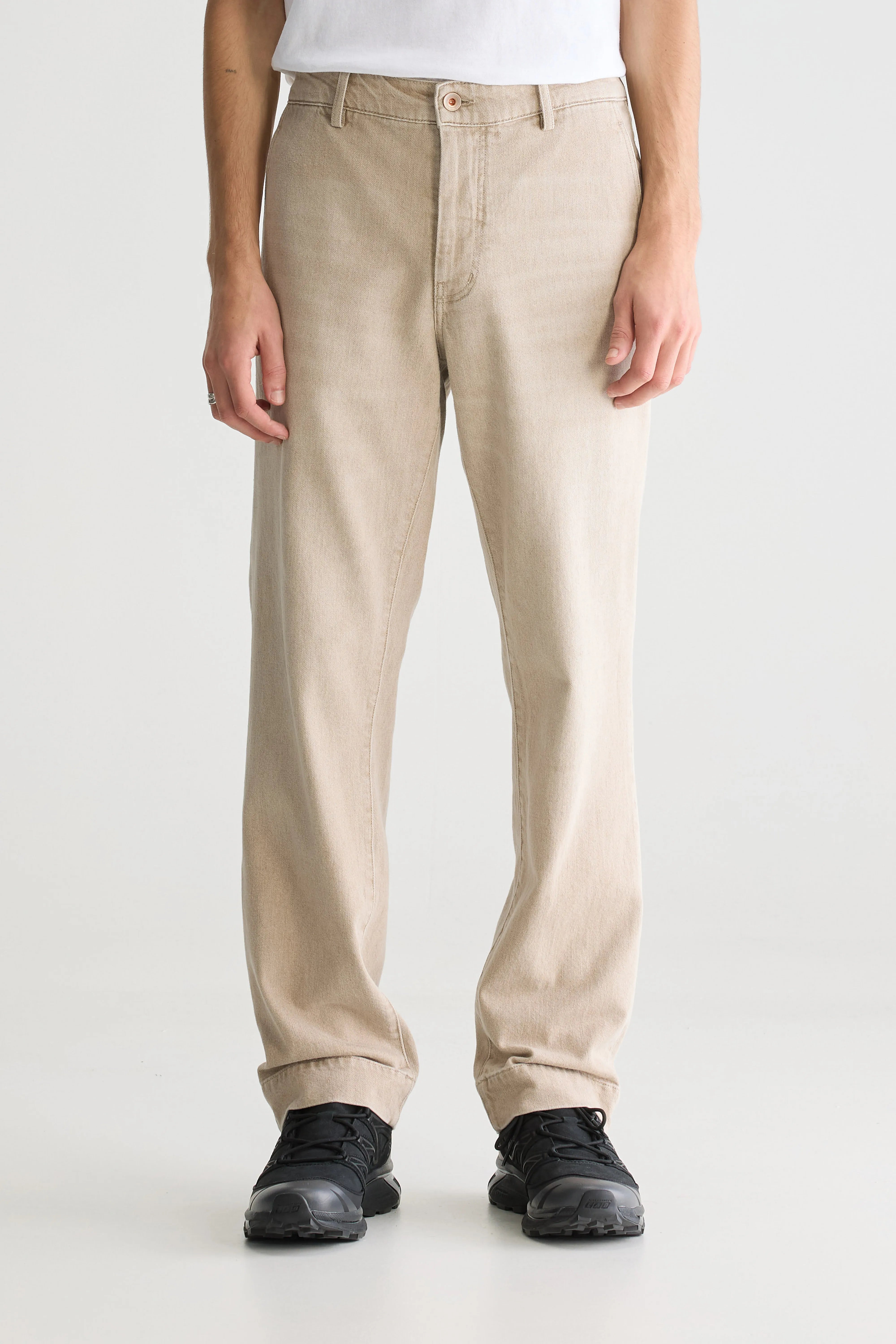 Pen Straight Jeans - Used cement For Men | Bellerose