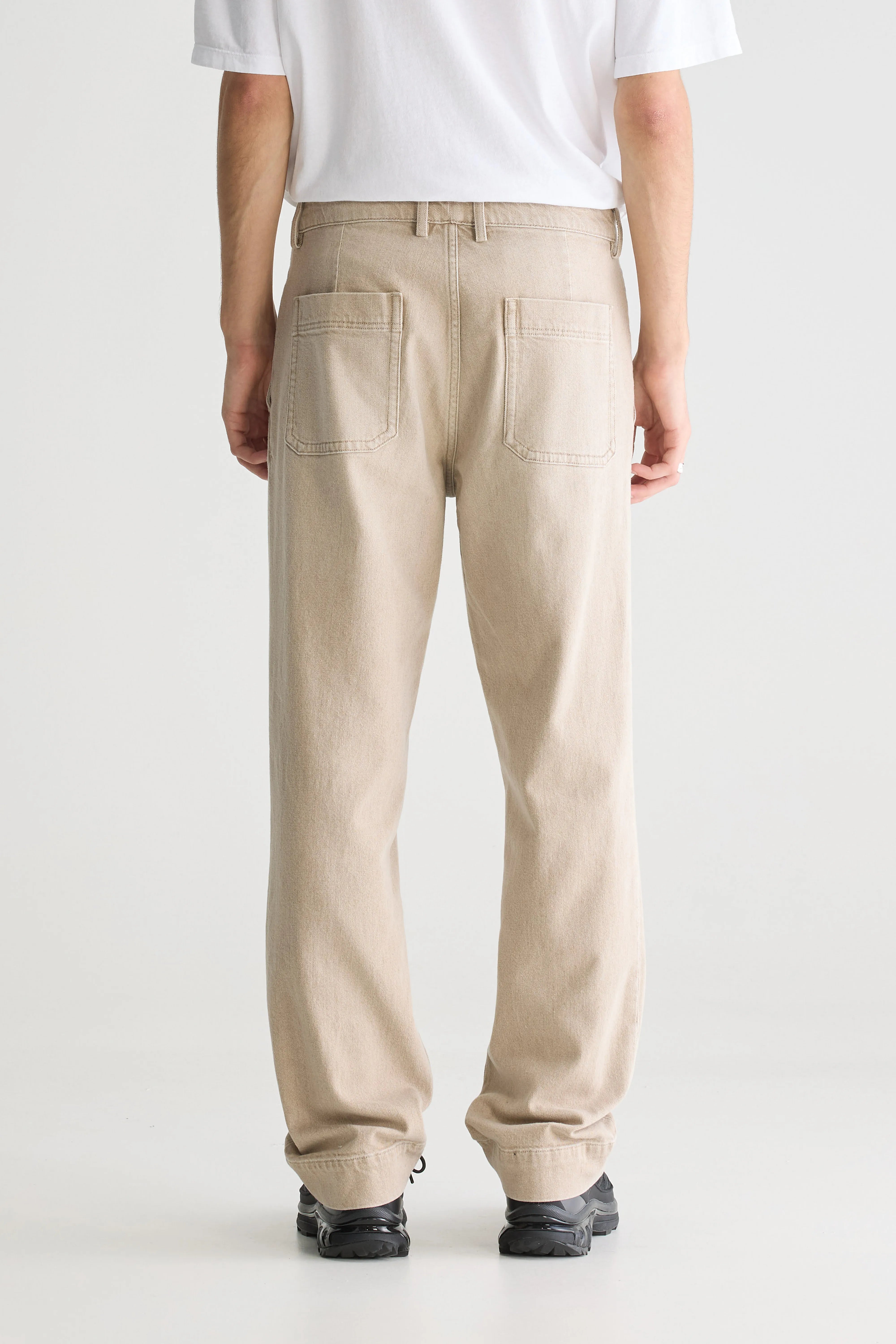 Jean Droit Pen - Used cement Pour Homme | Bellerose