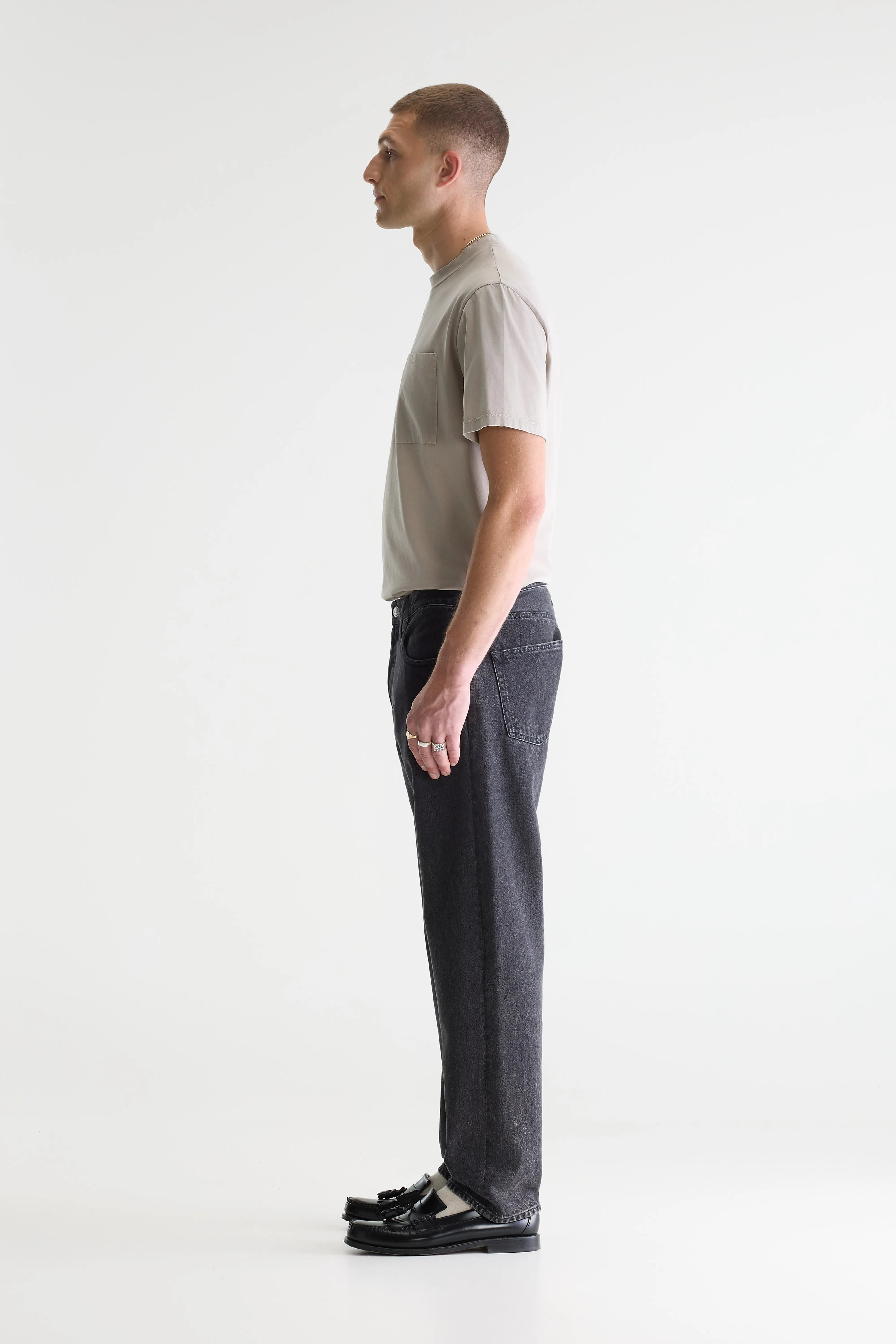 Denim N. 01 Loose Jeans - Vintage black For Men | Bellerose