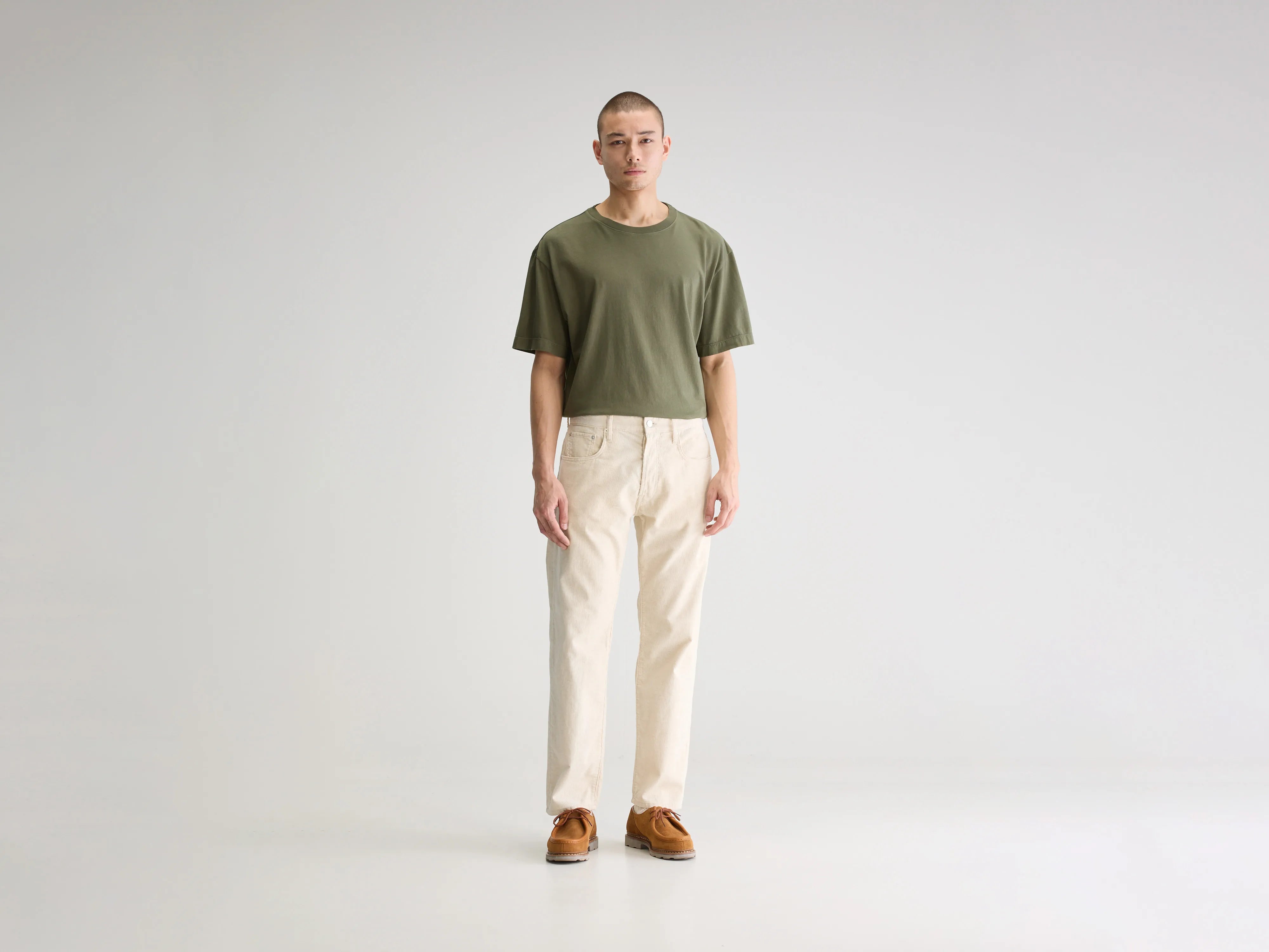 Percy dad-style trousers (251 / M / CALCAIRE)