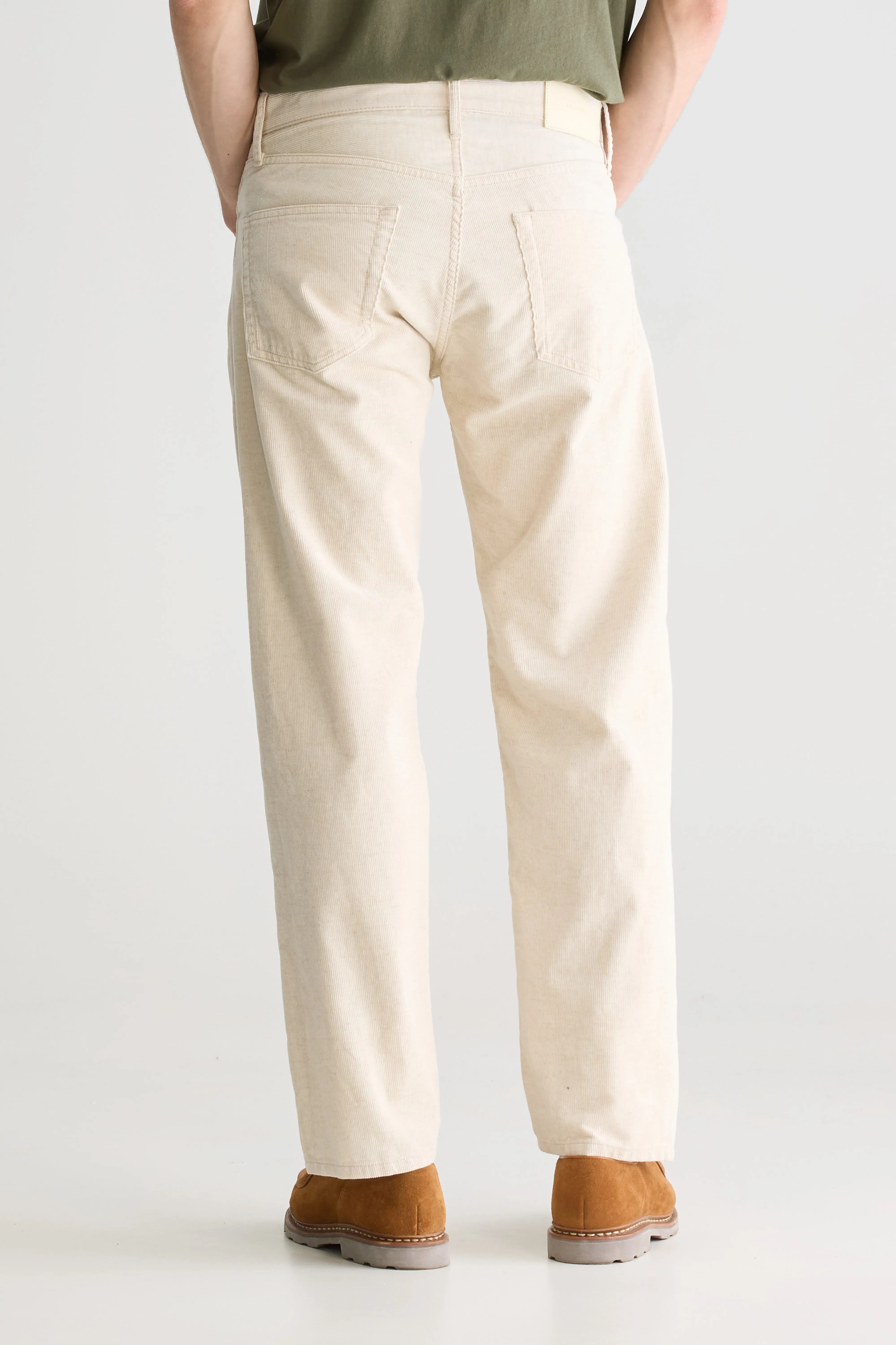 Percy Dad-style Trousers - Calcaire For Men | Bellerose