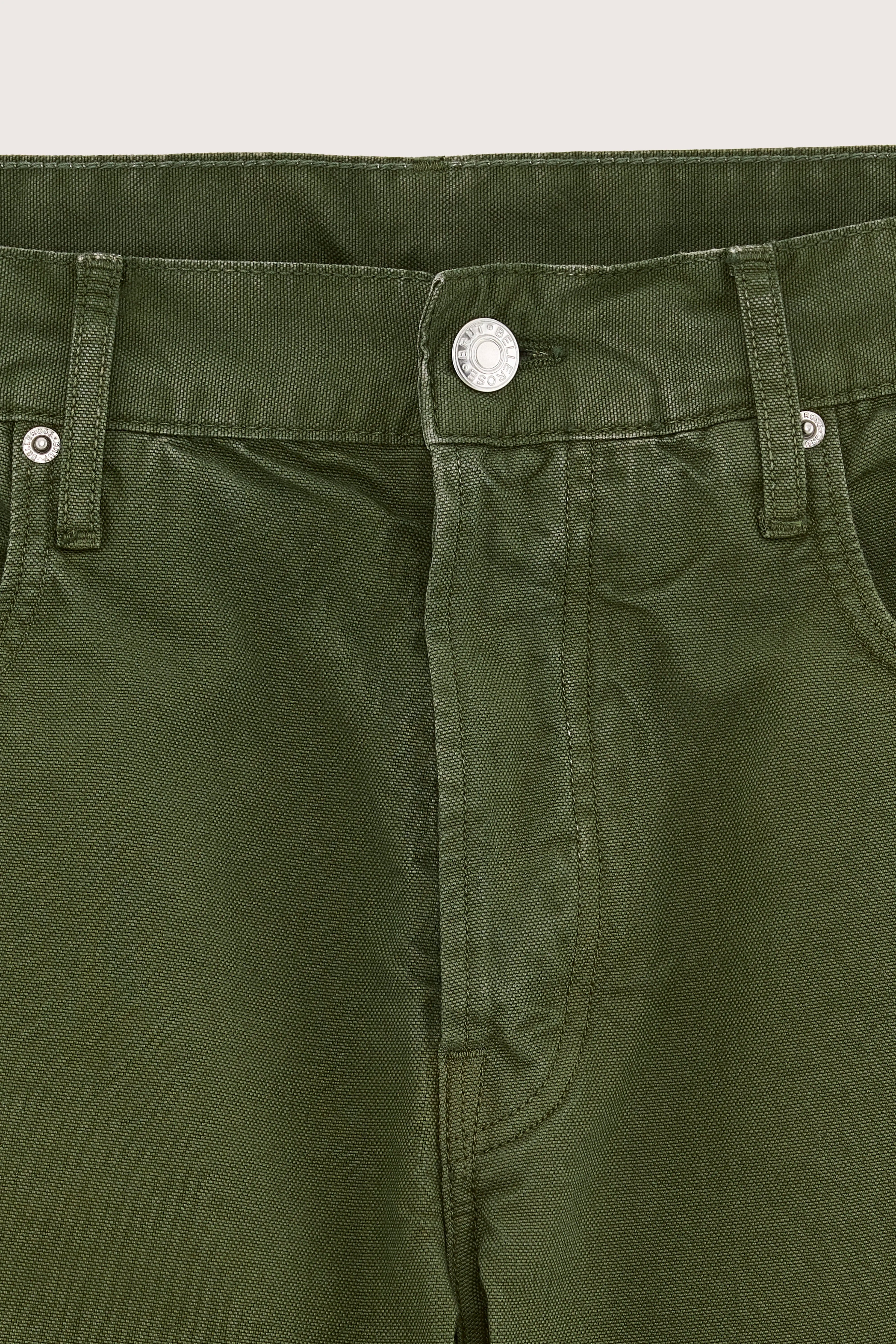 Percy Dad-style Trousers - Dusty olive For Men | Bellerose