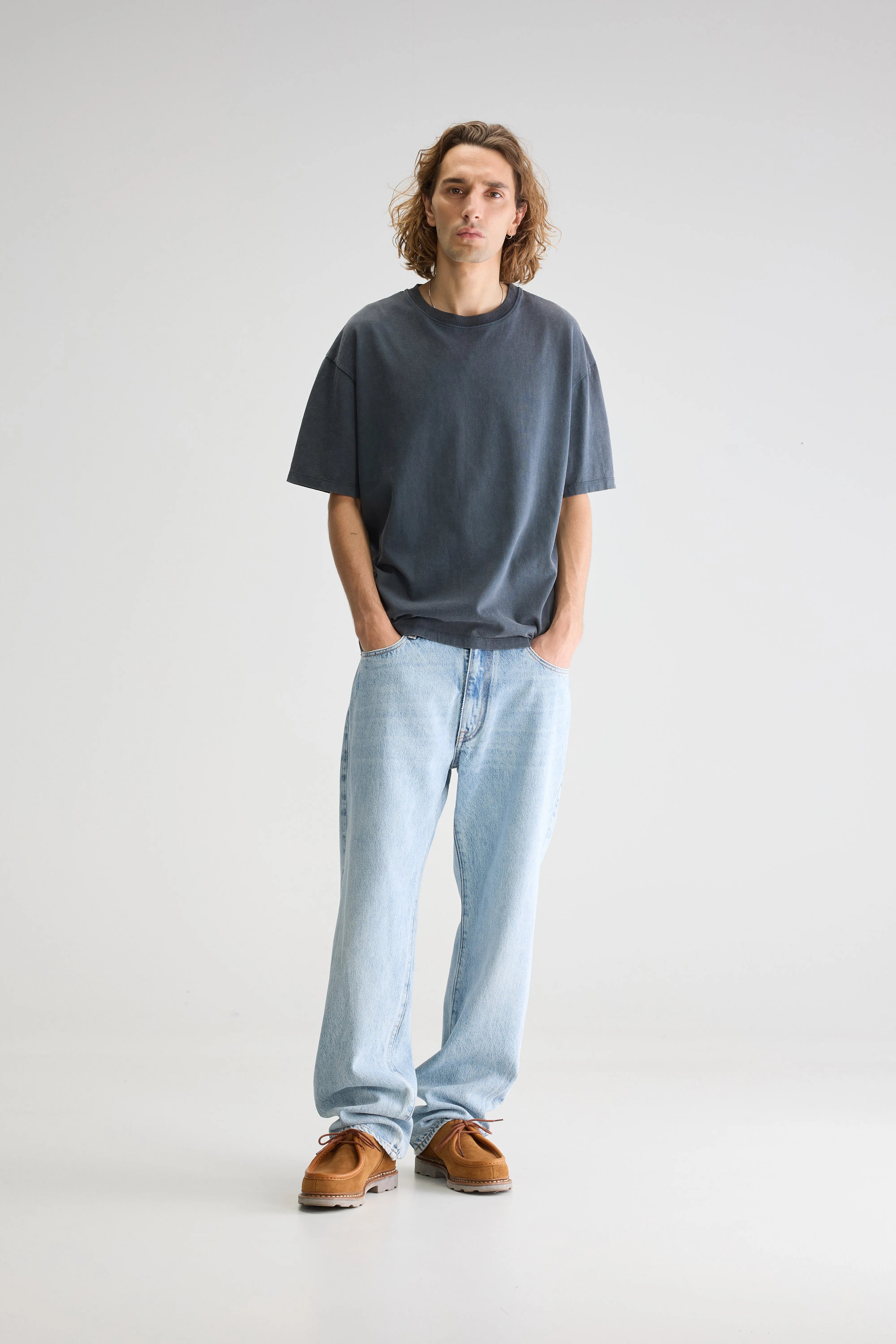 Vouch korte mouwen t-shirt (251 / M / BLACK BLUE)