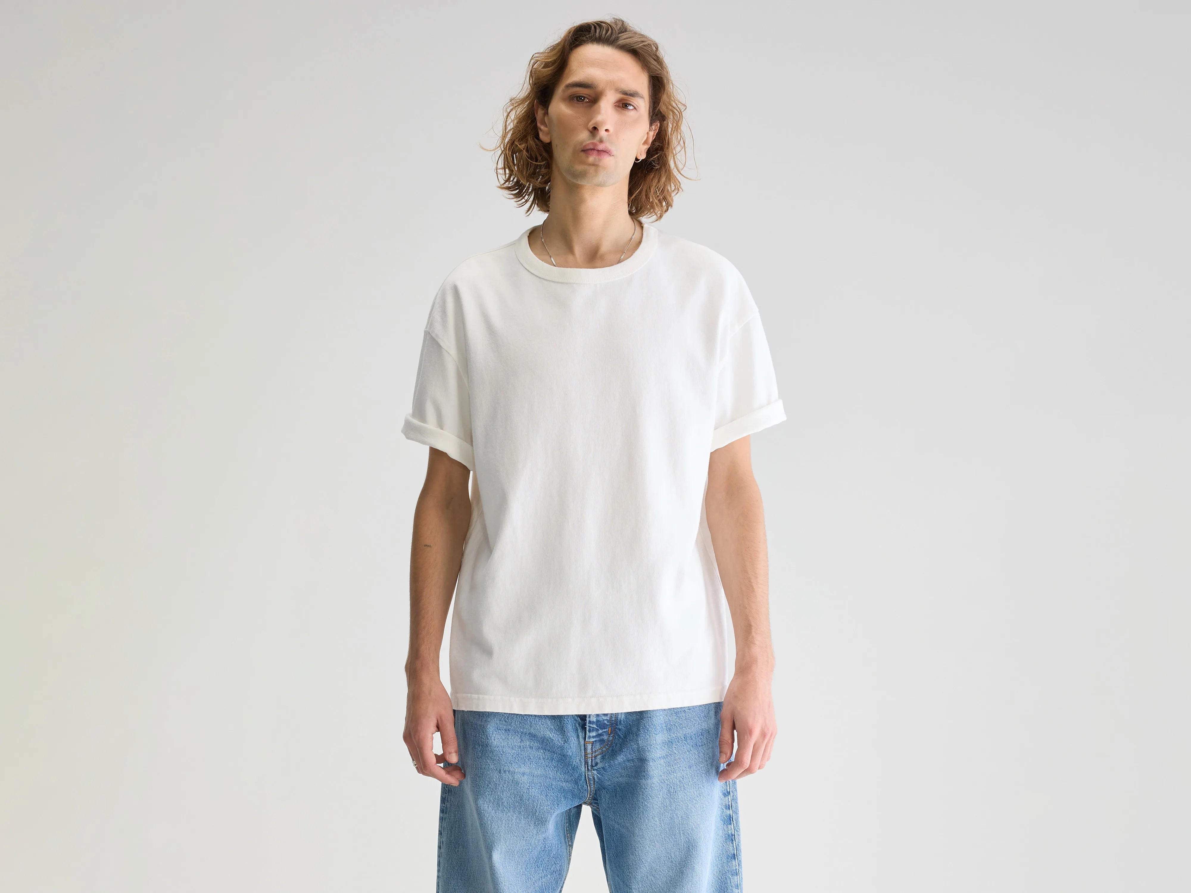 Vouch korte mouwen t-shirt (251 / M / WHITE)