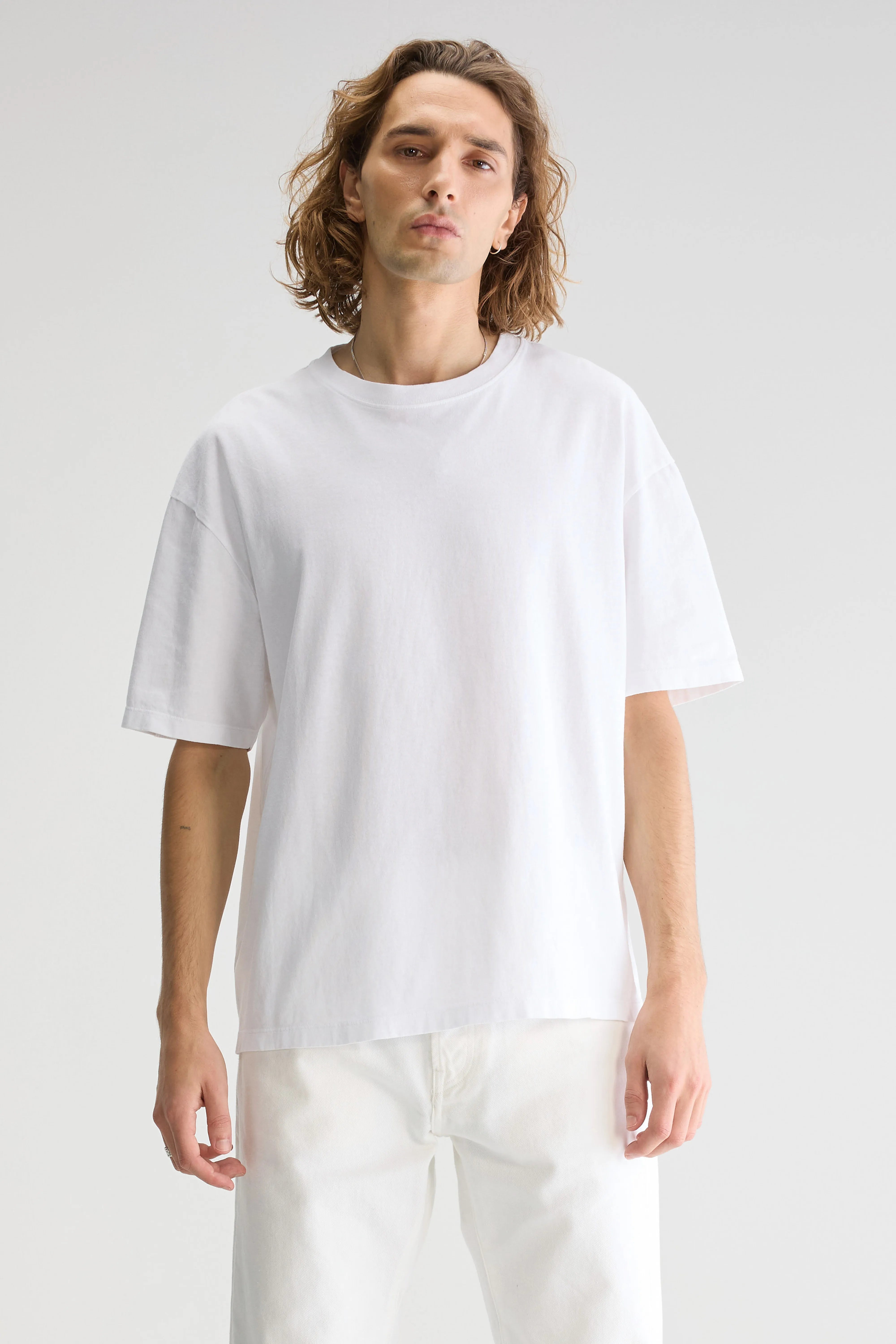 Vouch Korte Mouwen T-shirt - White Voor Heren | Bellerose