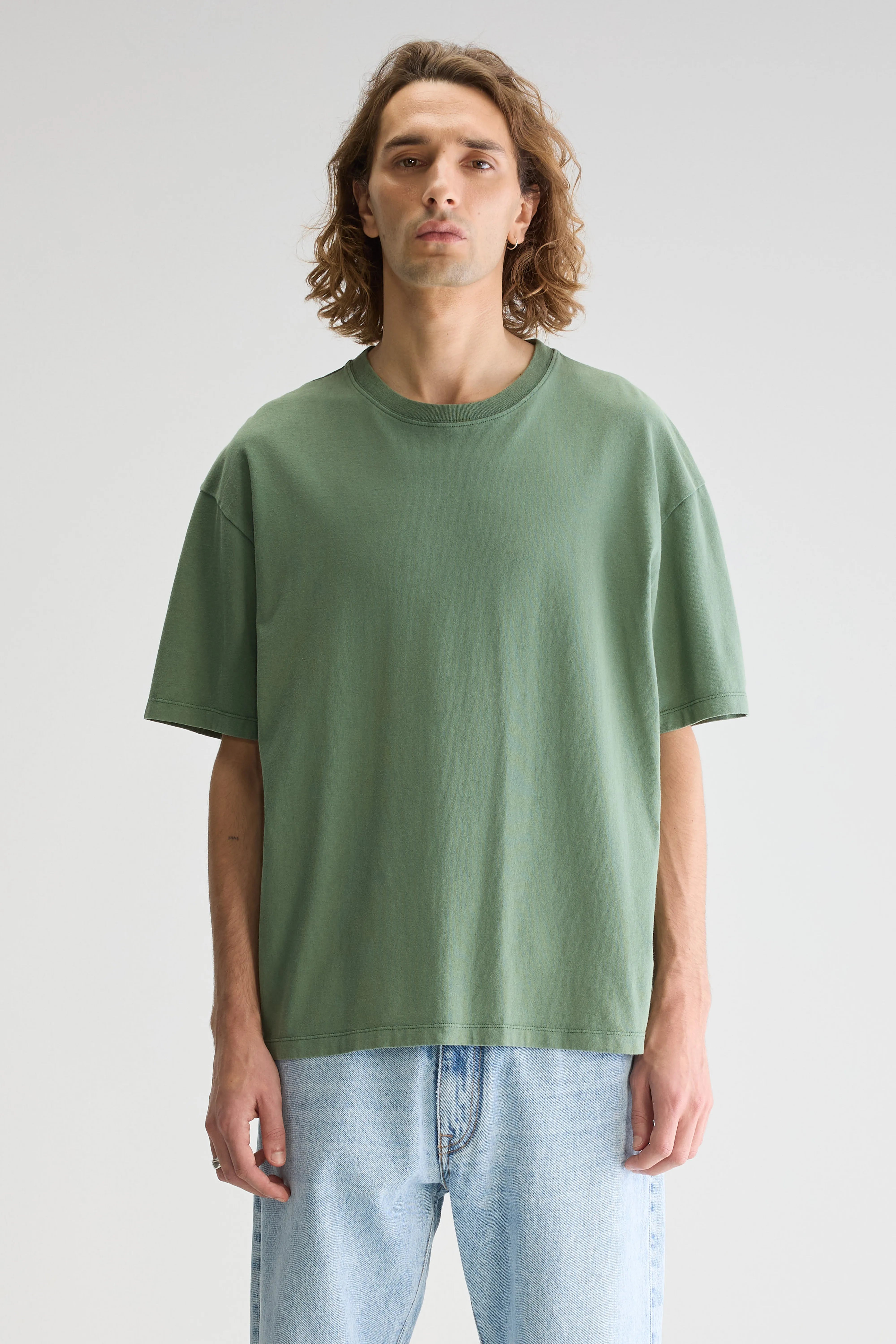 Vouch Korte Mouwen T-shirt - Cactus Voor Heren | Bellerose