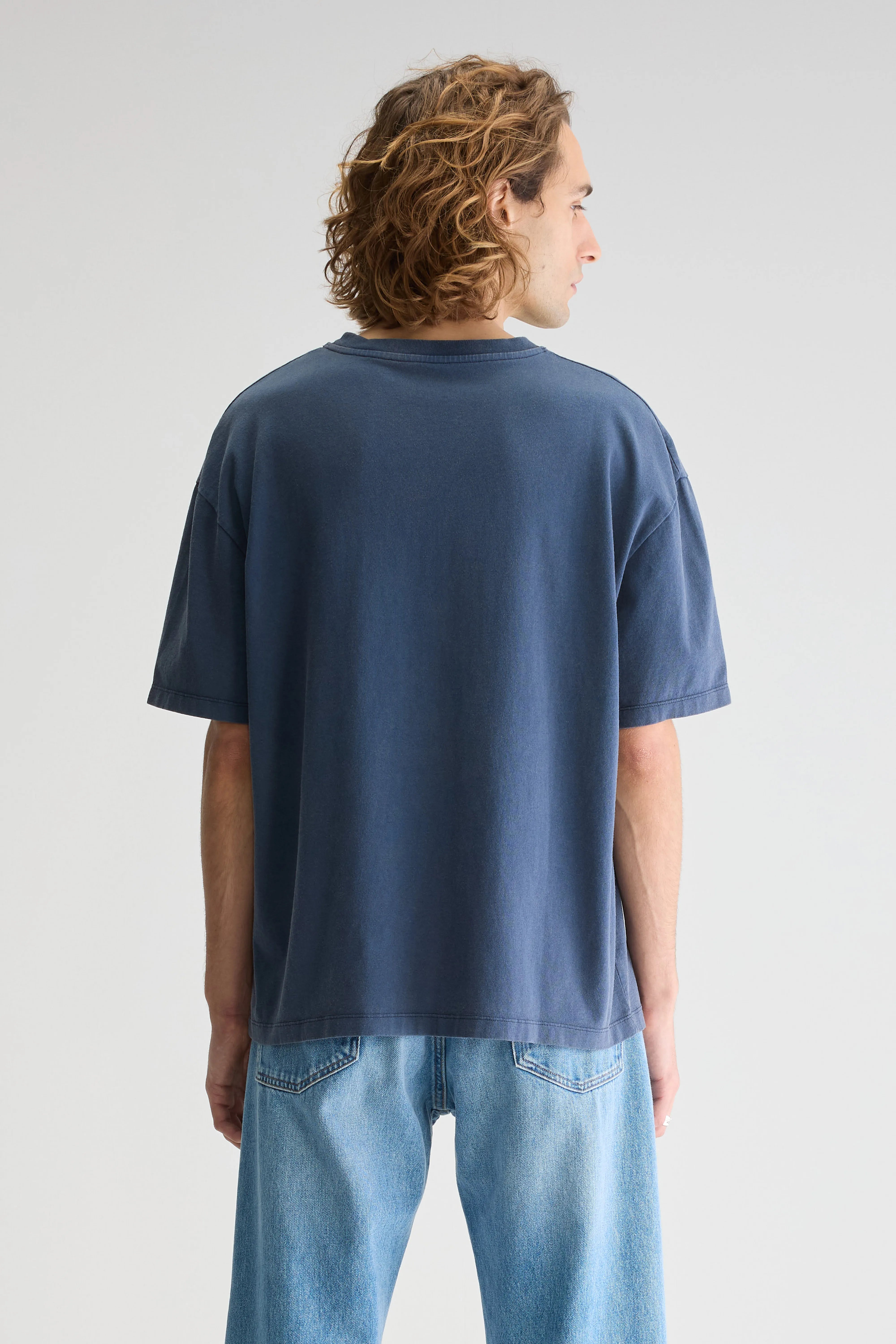 T-shirt À Manches Courtes Vouch - Regal blue Pour Homme | Bellerose