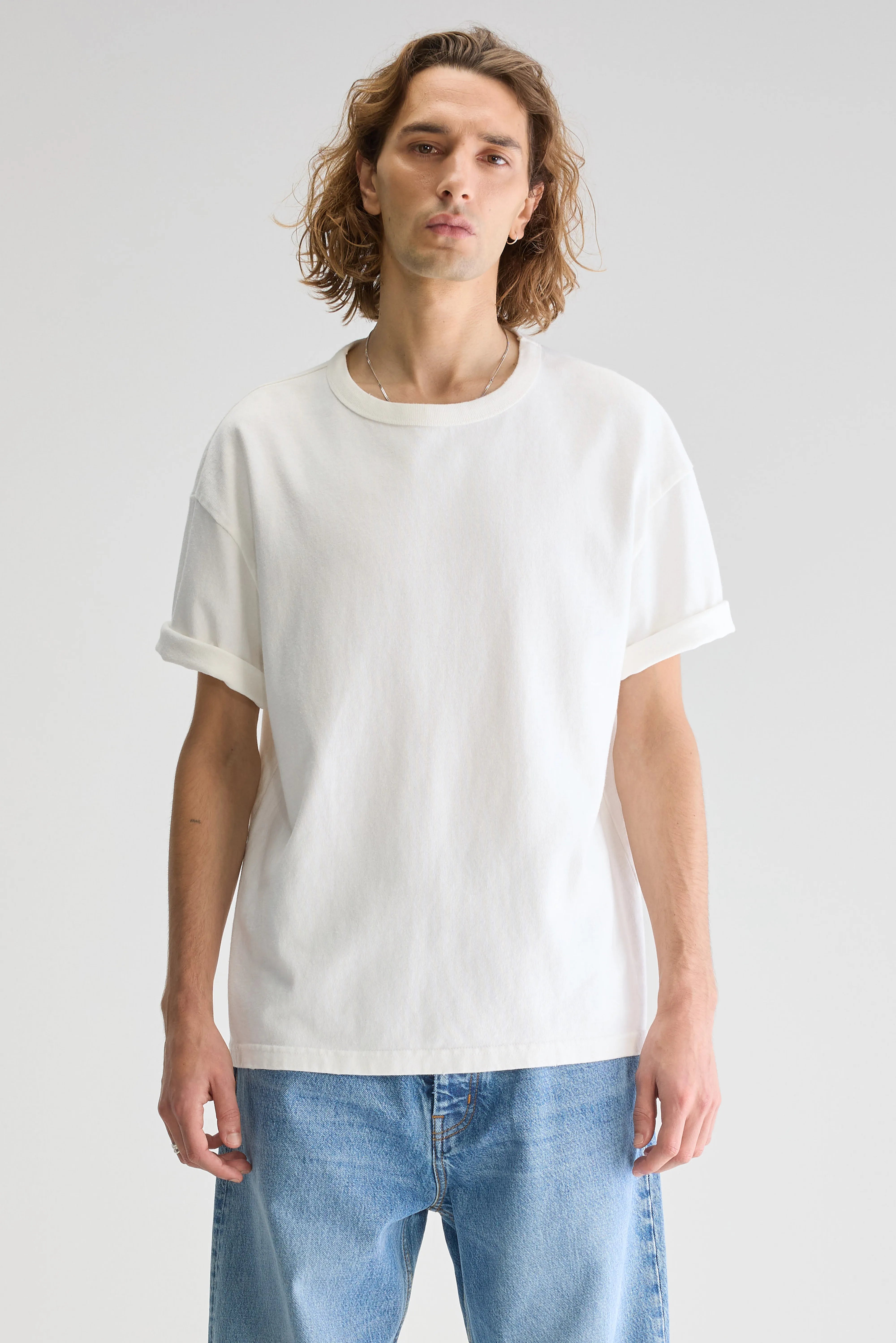 Vouch Korte Mouwen T-shirt - White Voor Heren | Bellerose