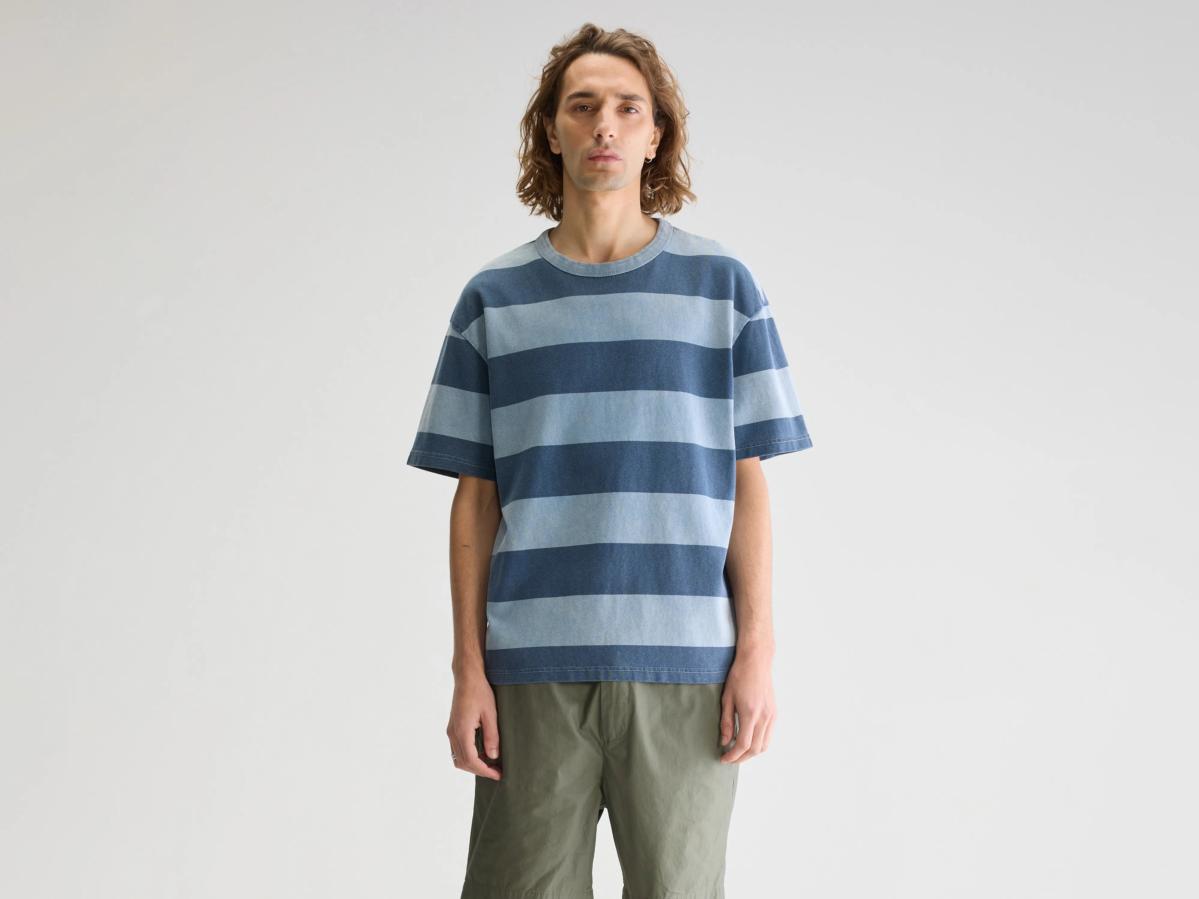 Vouch korte mouwen t-shirt (251 / M / STRIPE C)