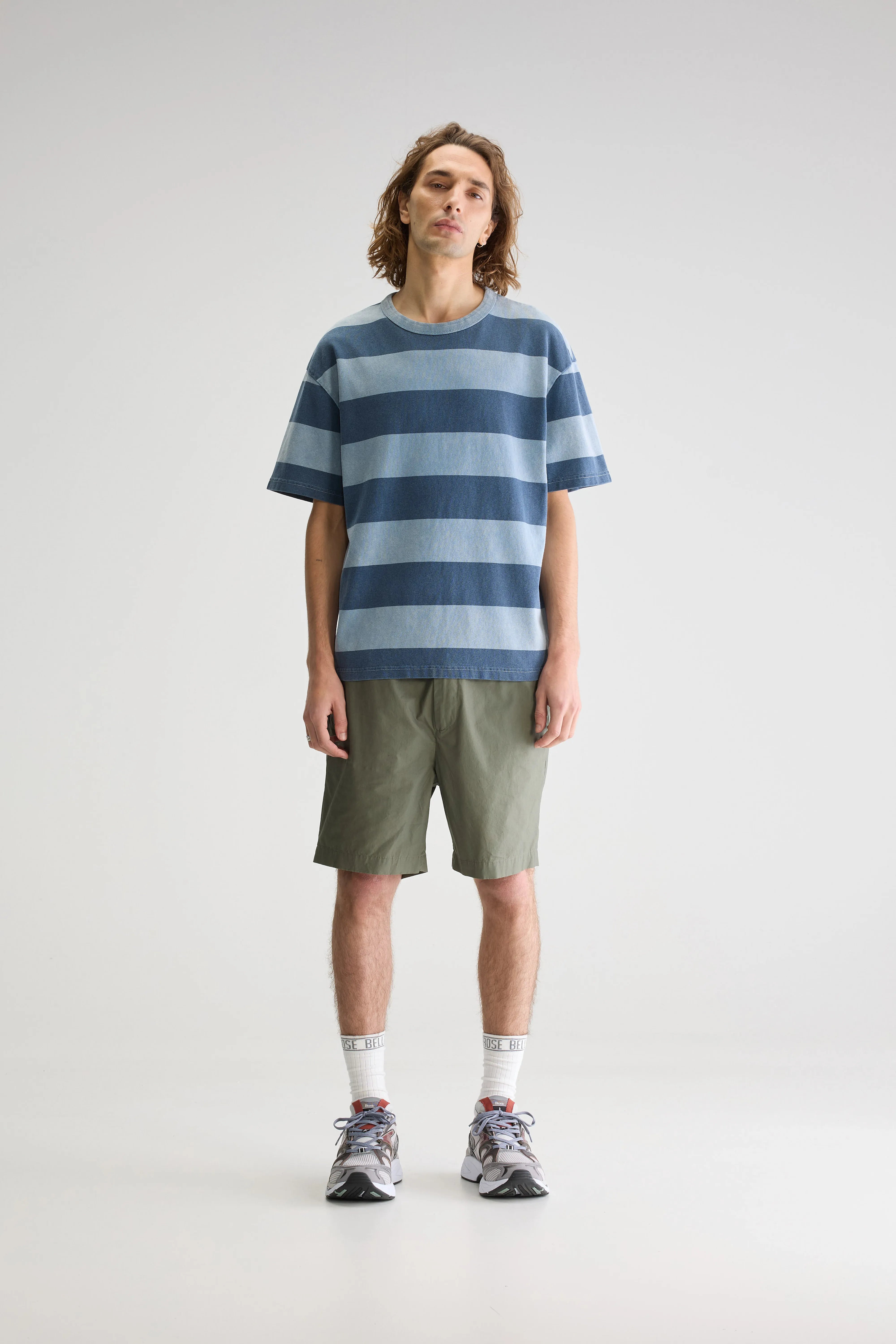 Vouch Korte Mouwen T-shirt - Artic / Regal blue Voor Heren | Bellerose